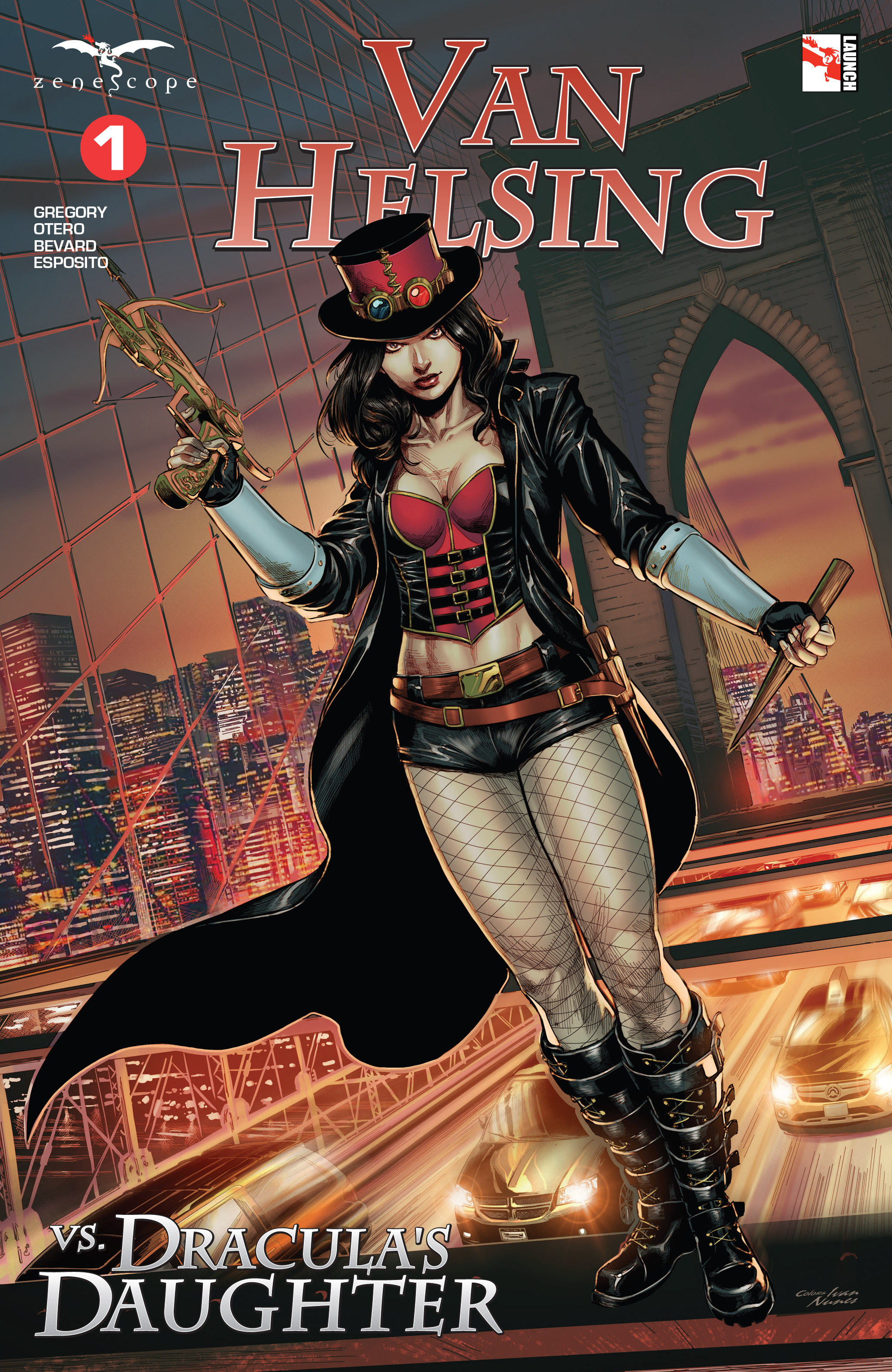 Read online Van Helsing vs. Dracula's Daughter comic -  Issue #1 - 1