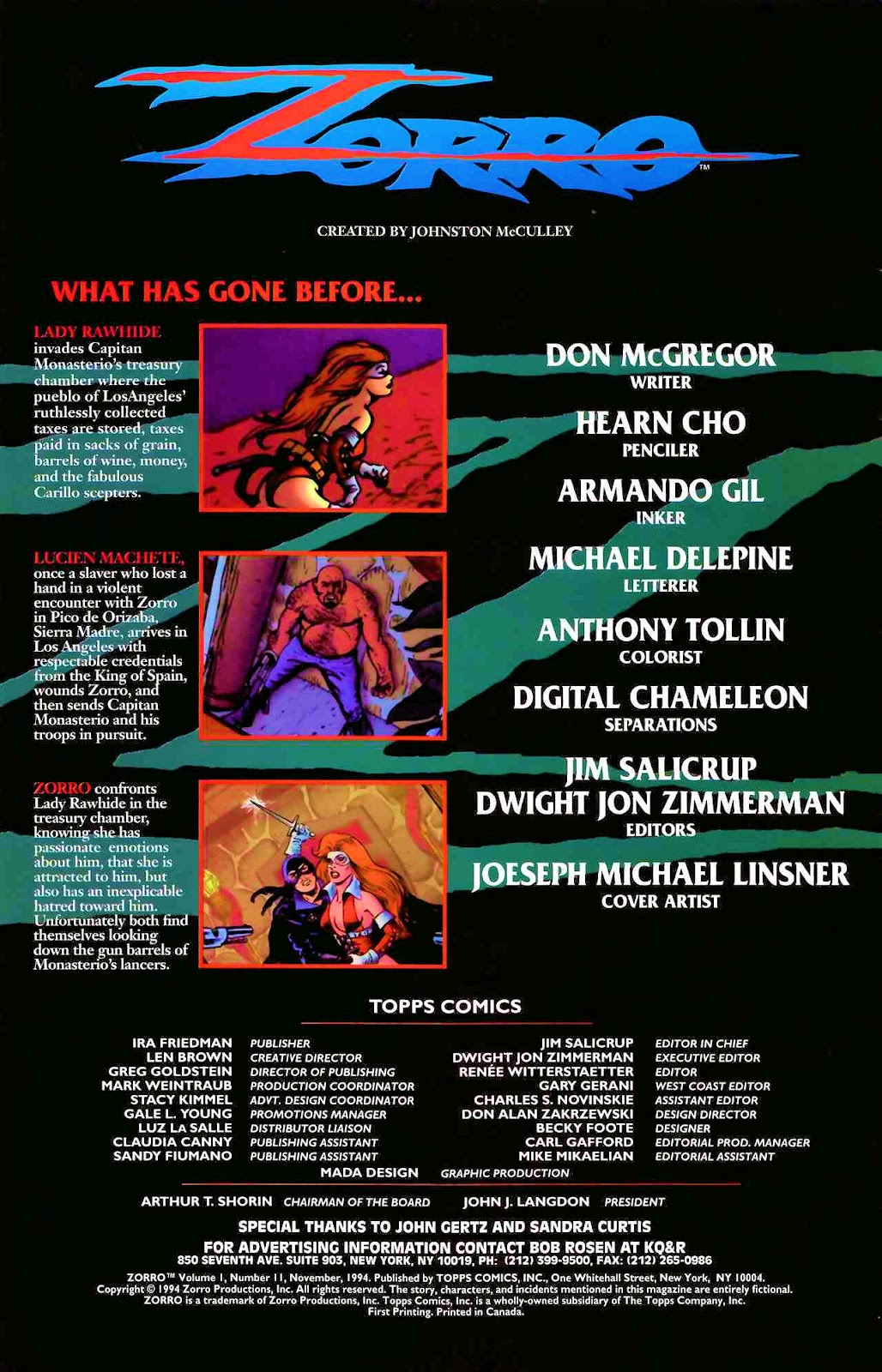 Zorro (1993) 11 Page 2