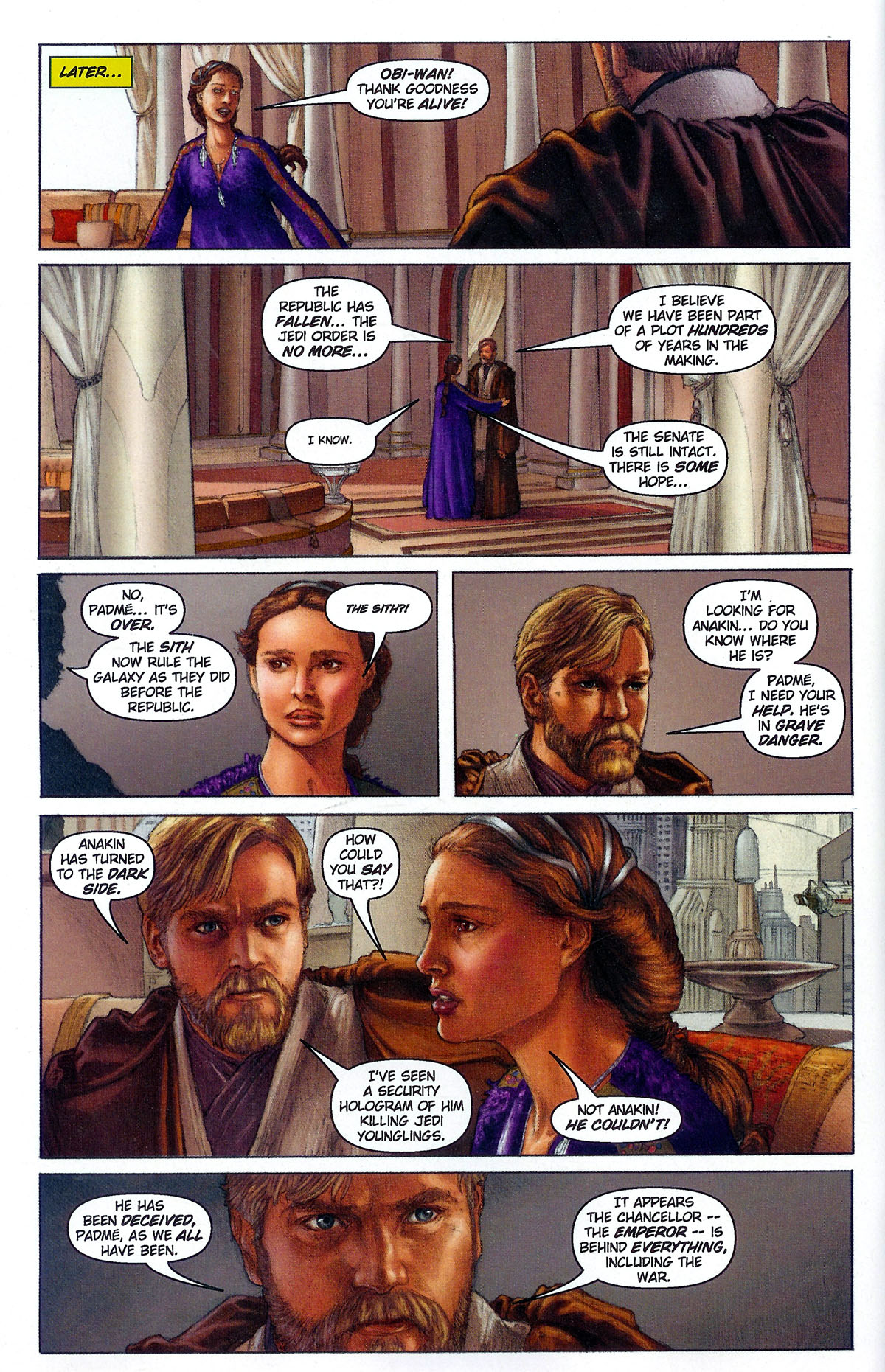 Read online Star Wars: Episode III - Revenge Of The Sith comic -  Issue #4 - 6