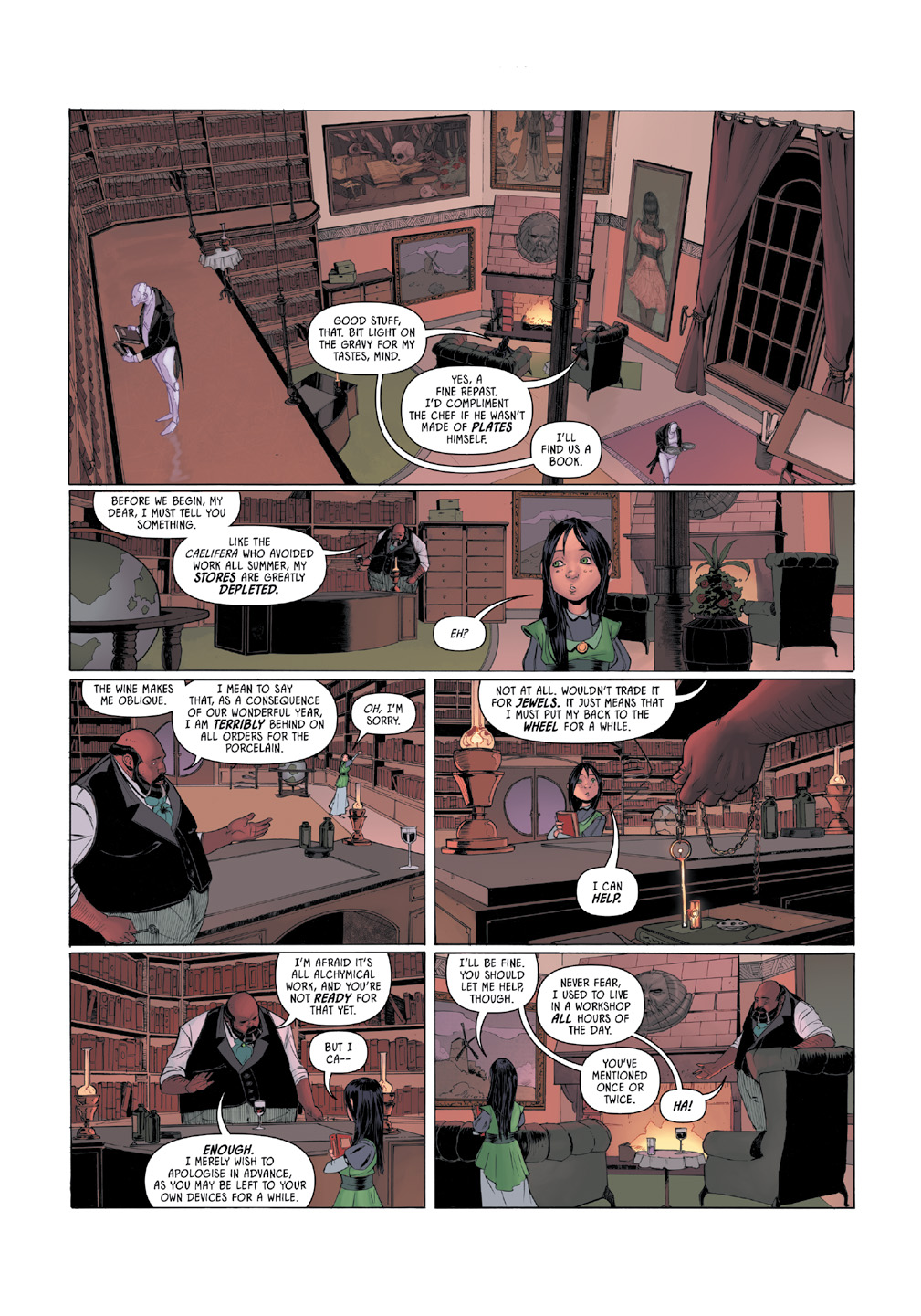 Read online Porcelain: A Gothic Fairy Tale comic -  Issue # TPB - 38