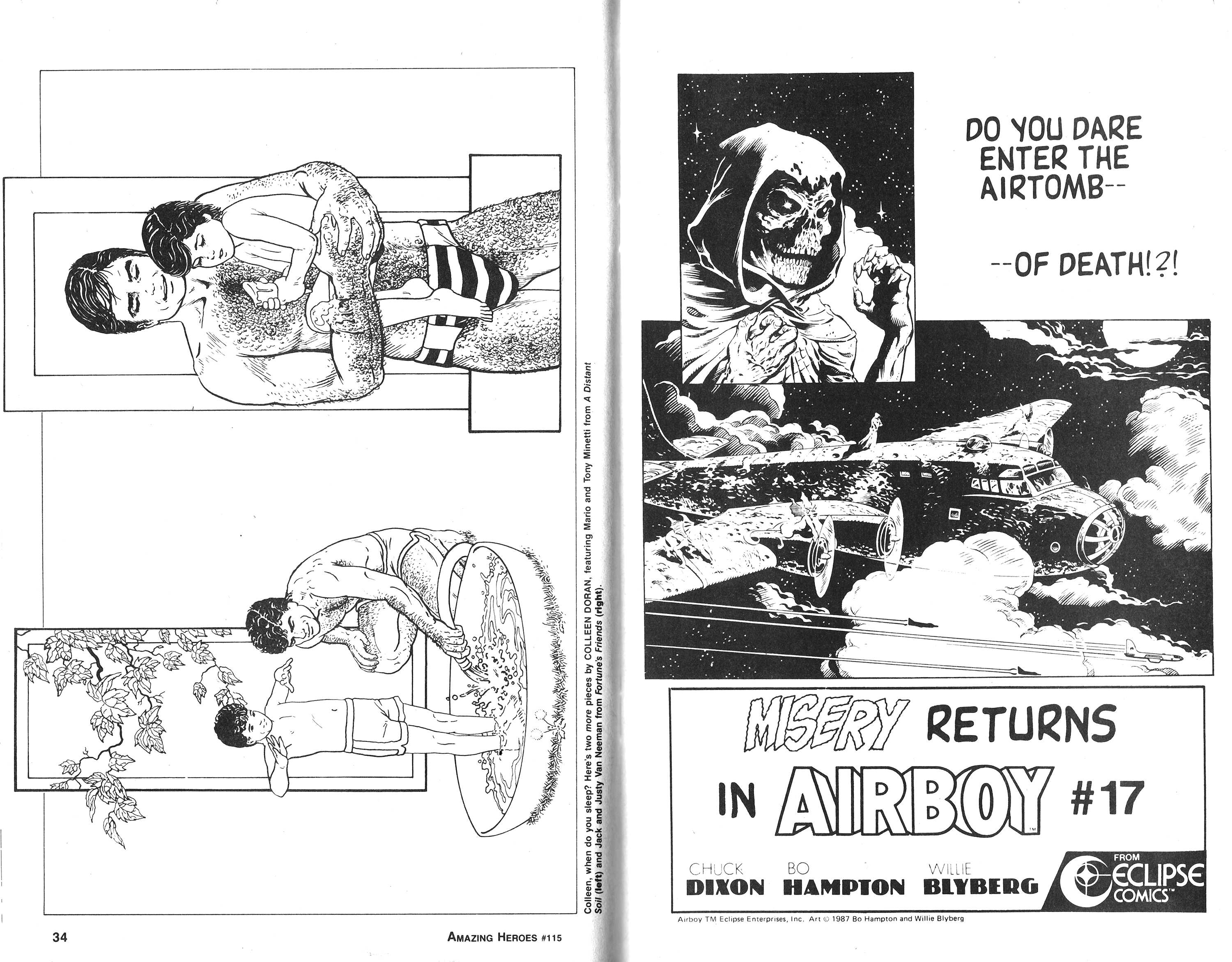 Read online Amazing Heroes comic -  Issue #115 - 18