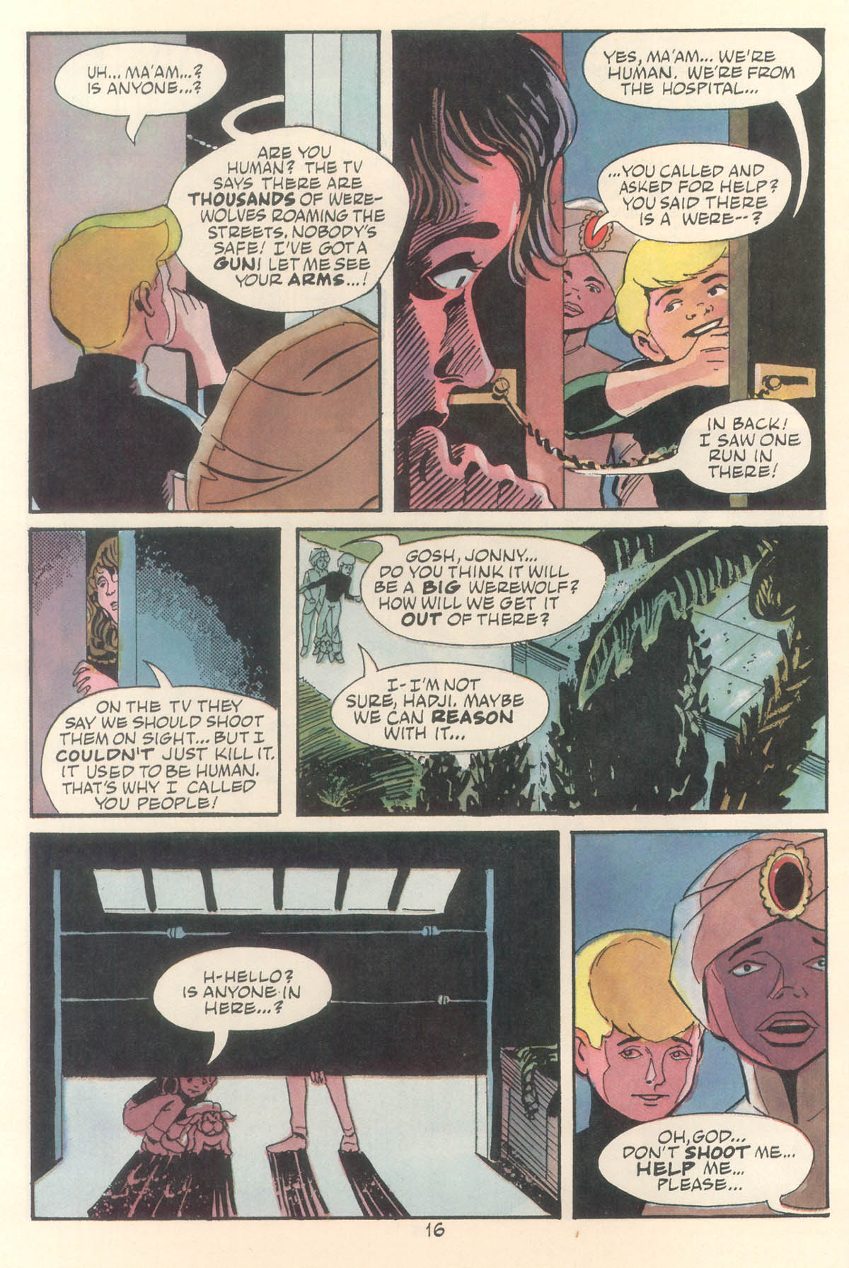 Read online Jonny Quest comic -  Issue #16 - 18