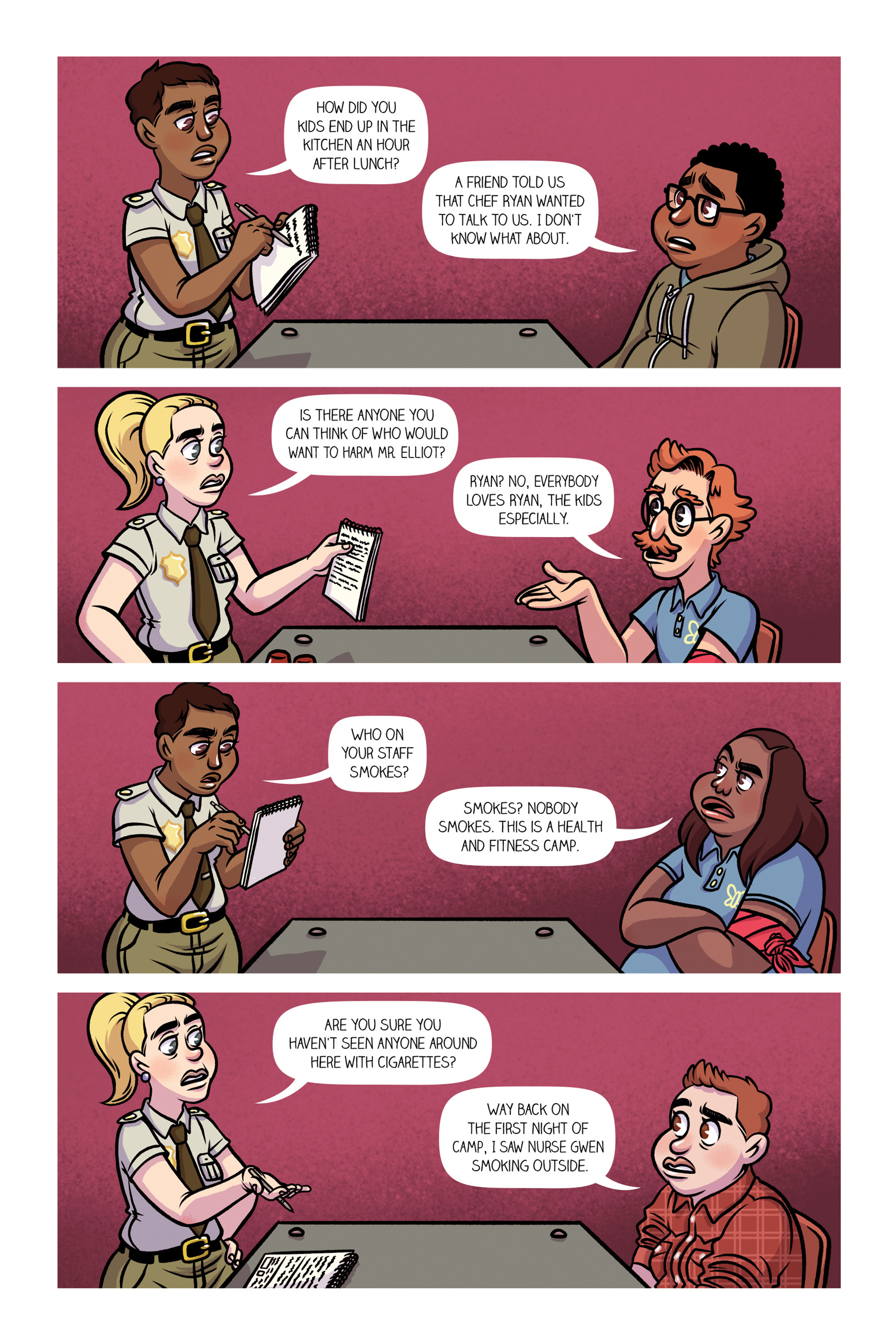 Read online Dead Weight: Murder At Camp Bloom comic -  Issue # TPB (Part 2) - 28