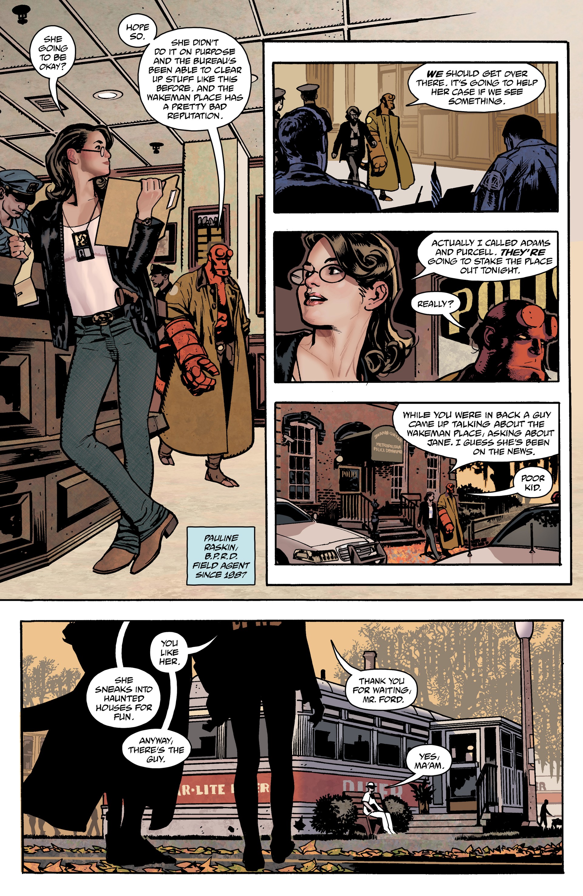 Read online Hellboy and the B.P.R.D.: The Return of Effie Kolb and Others comic -  Issue # TPB (Part 2) - 14