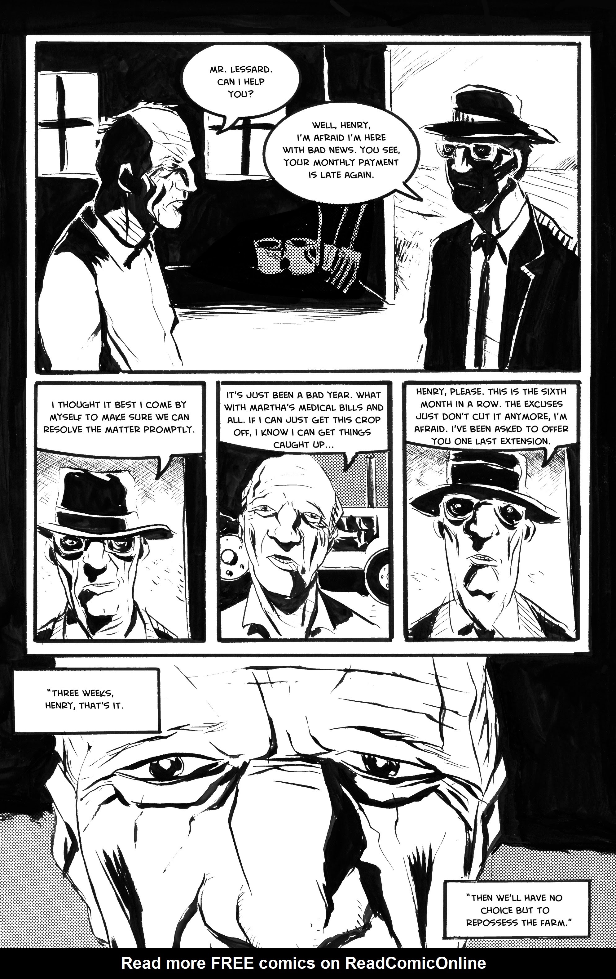 Read online Noir: A Collection of Crime Comics comic -  Issue # TPB - 9