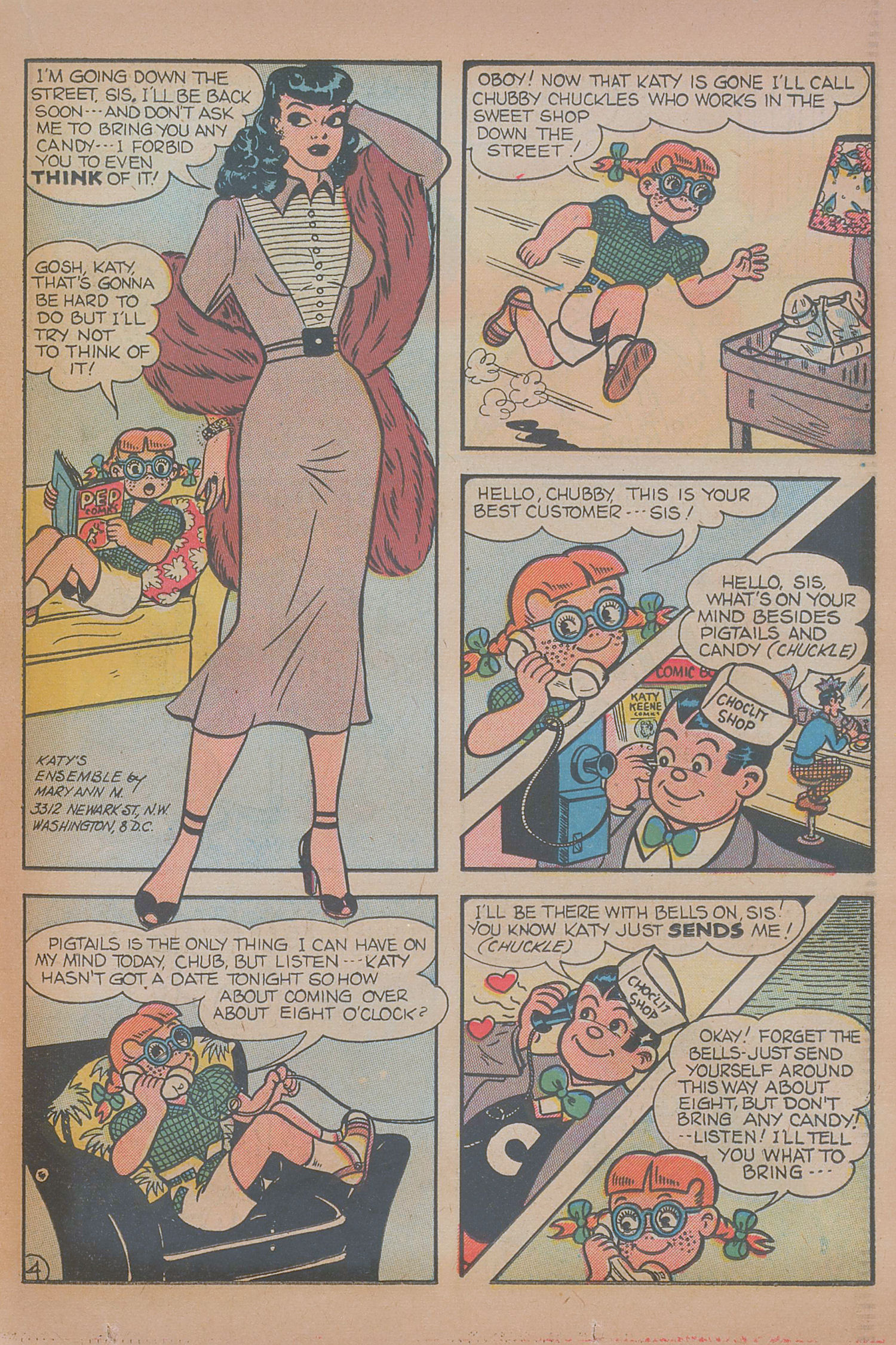 Read online Katy Keene (1949) comic -  Issue #3 - 23