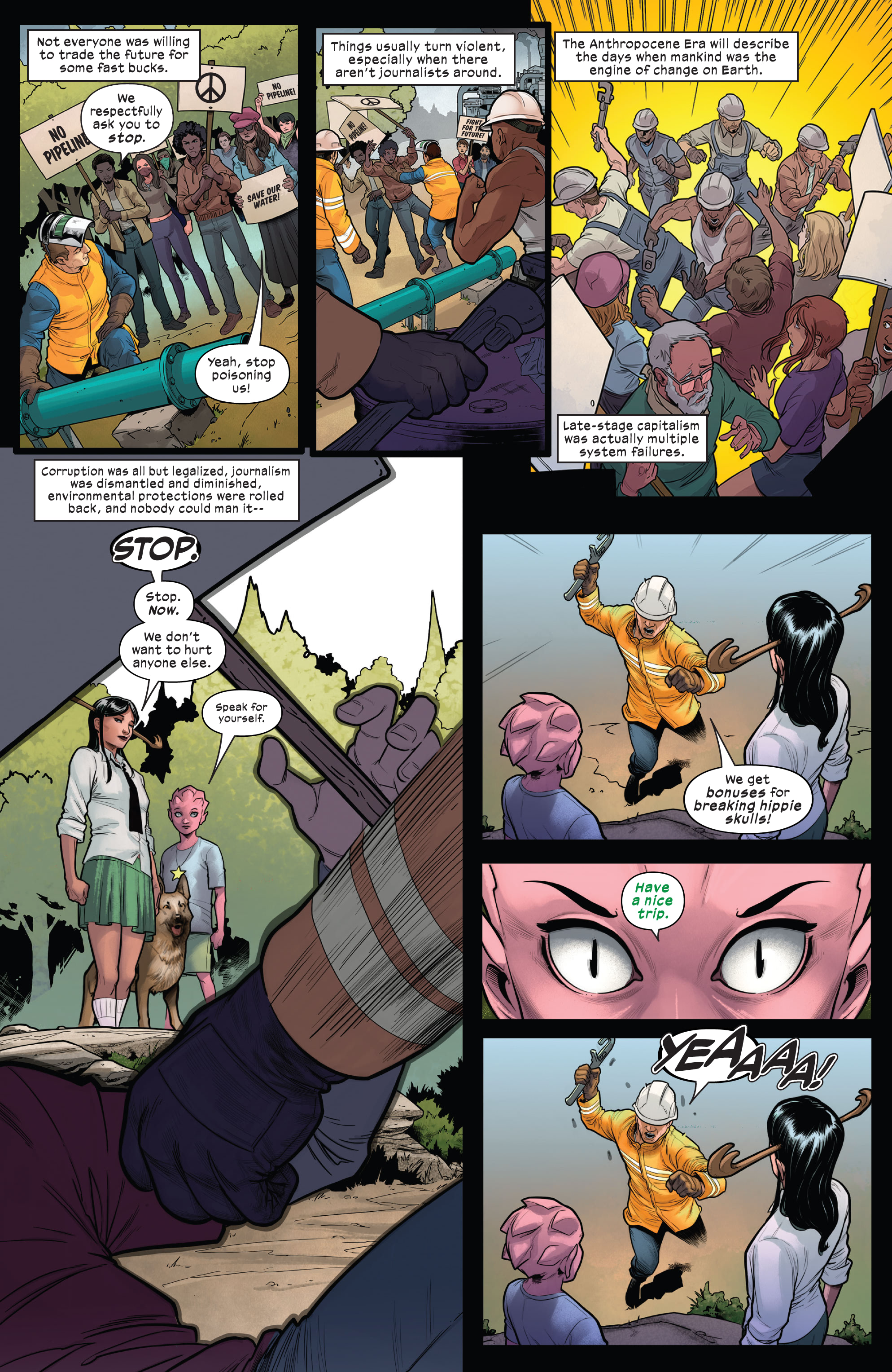 Read online X-Men Unlimited: X-Men Green comic -  Issue #1 - 26