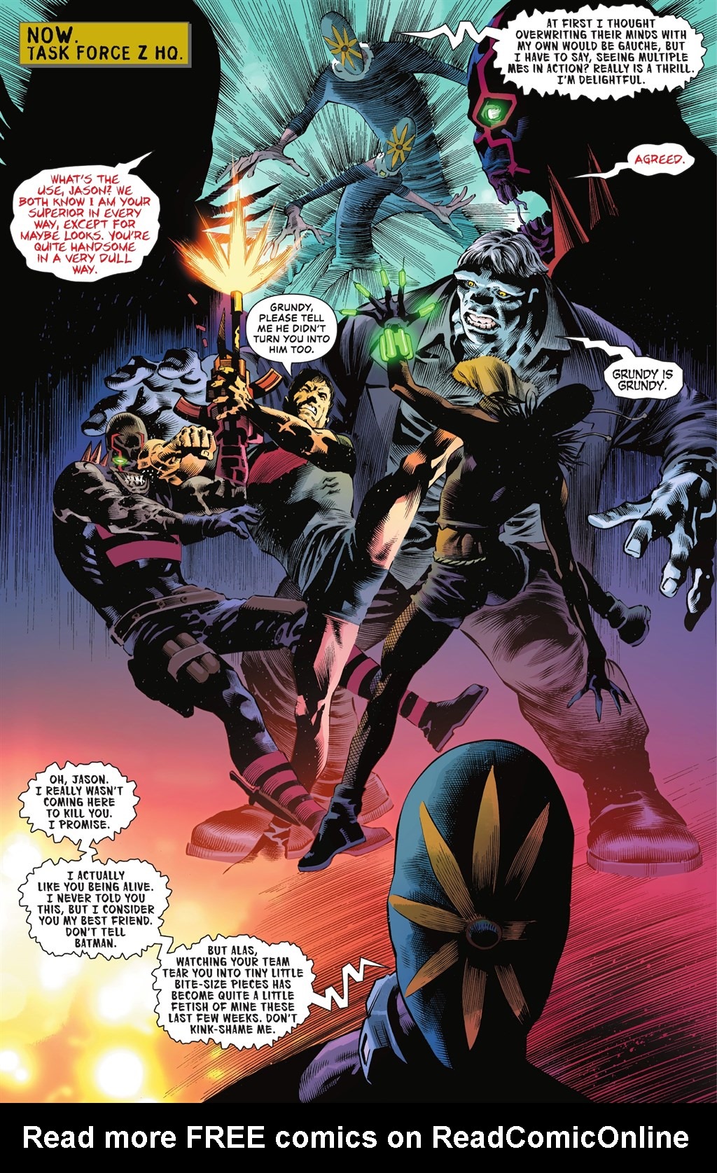 Read online Task Force Z Vol. 2: What's Eating You? comic -  Issue # TPB (Part 1) - 93