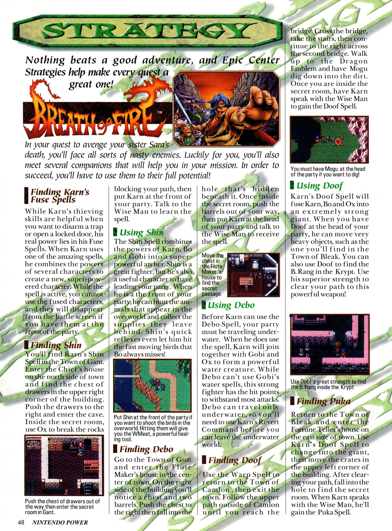 Read online Nintendo Power comic -  Issue #72 - 55