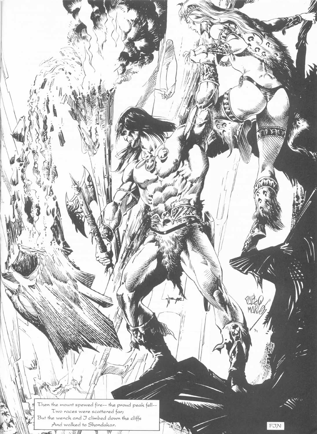 Read online The Savage Sword Of Conan comic -  Issue #228 - 63