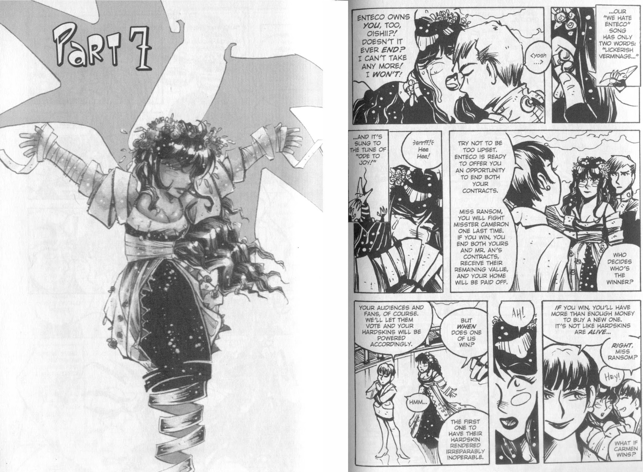 Read online Rumble Girls: Silky Warrior Tansie comic -  Issue #7 - 1