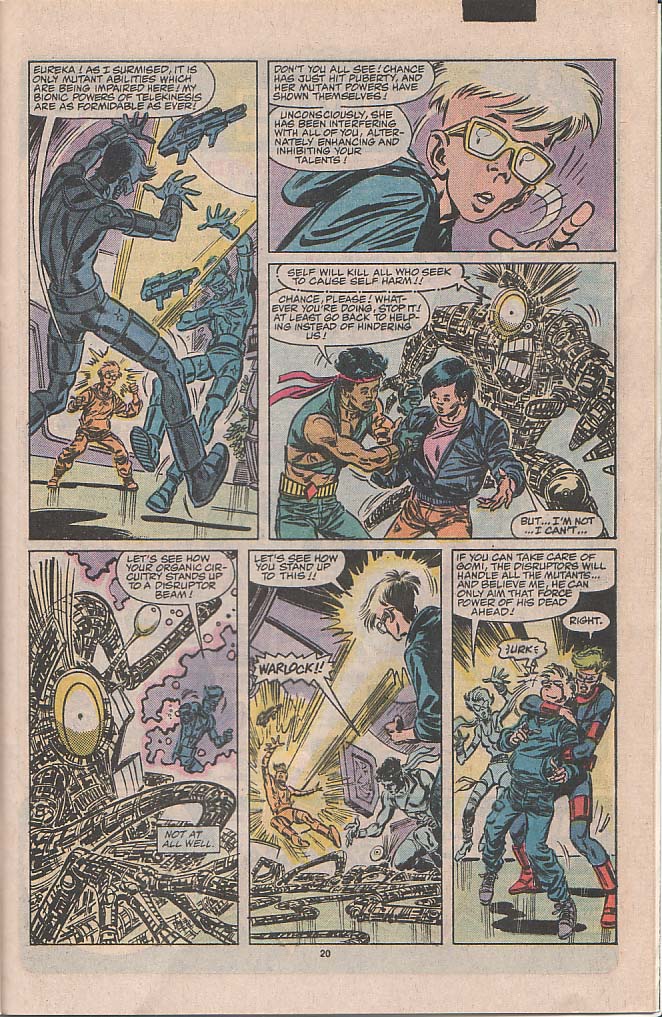 Read online Fallen Angels comic -  Issue #7 - 21