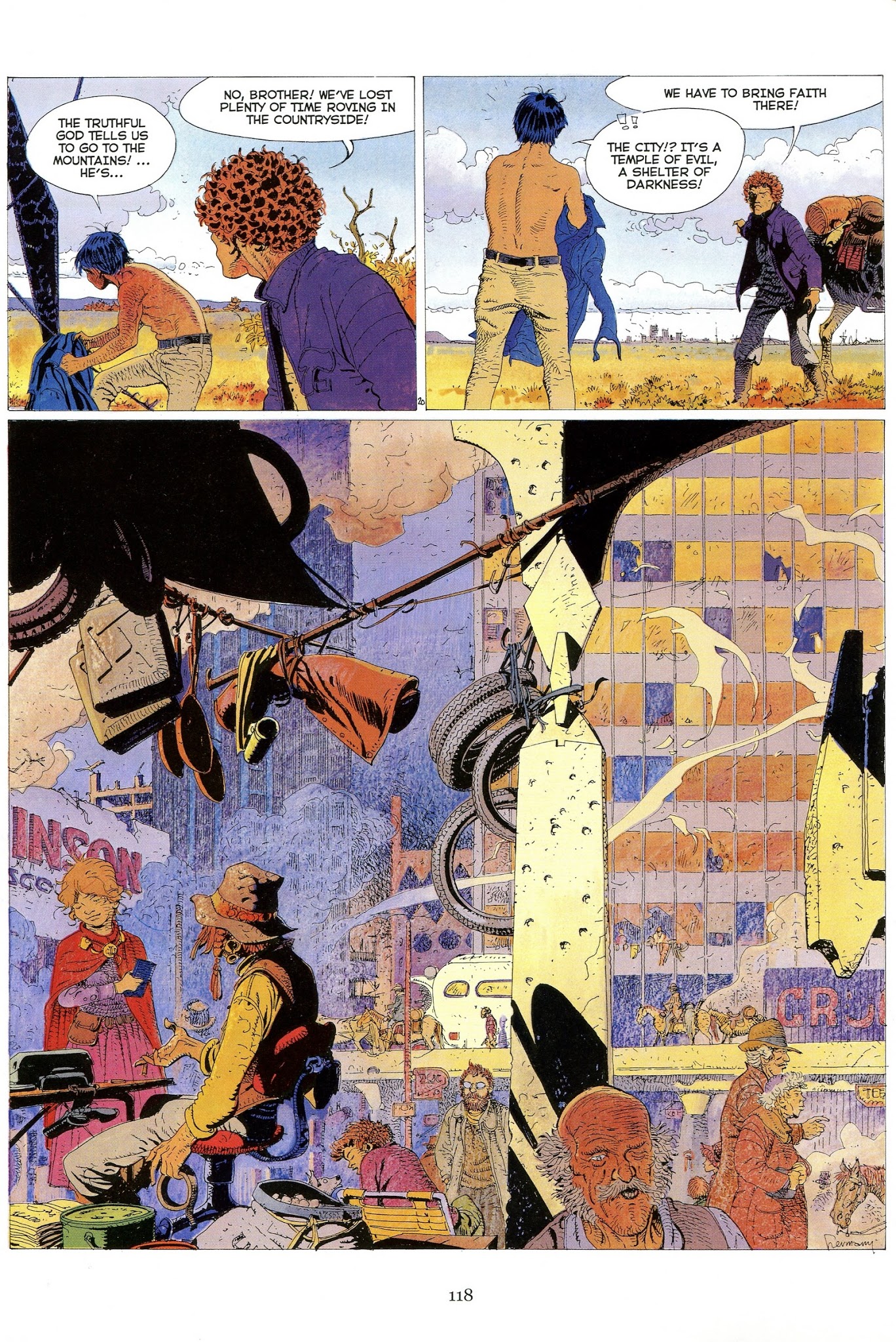 Read online Jeremiah by Hermann comic -  Issue # TPB 2 - 119