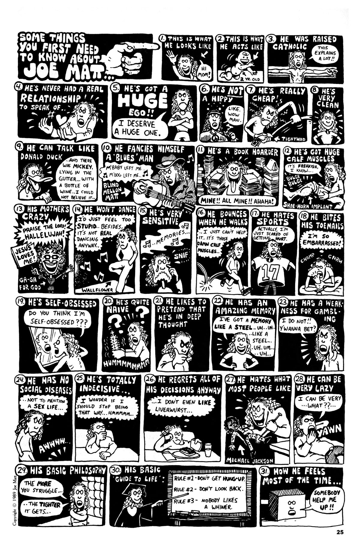 Read online Peepshow: The Cartoon Diary of Joe Matt comic -  Issue # Full - 6