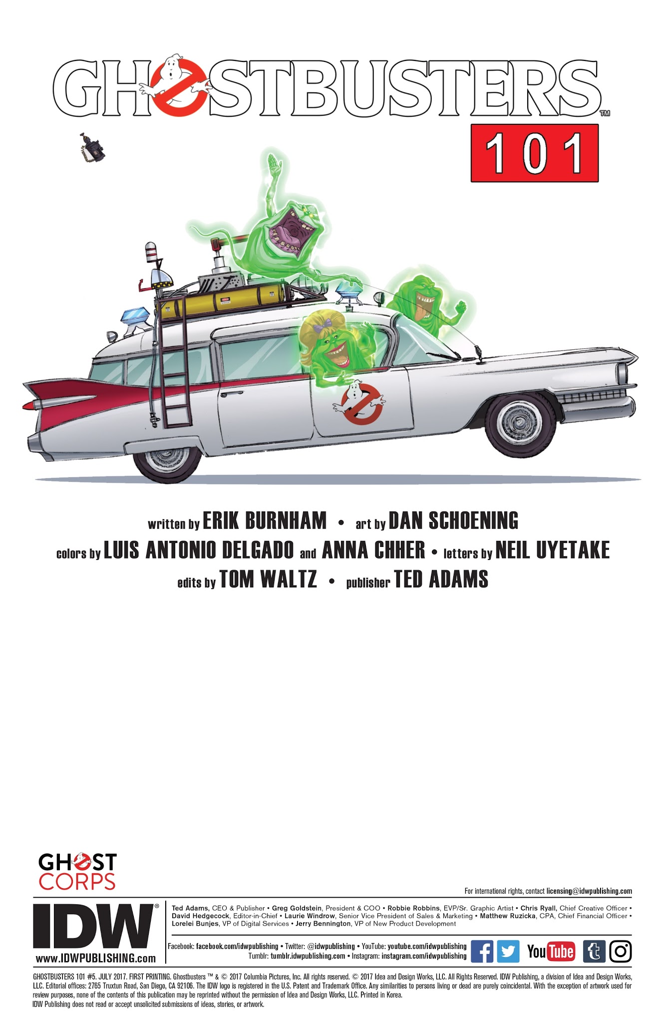 Read online Ghostbusters 101 comic -  Issue #5 - 2