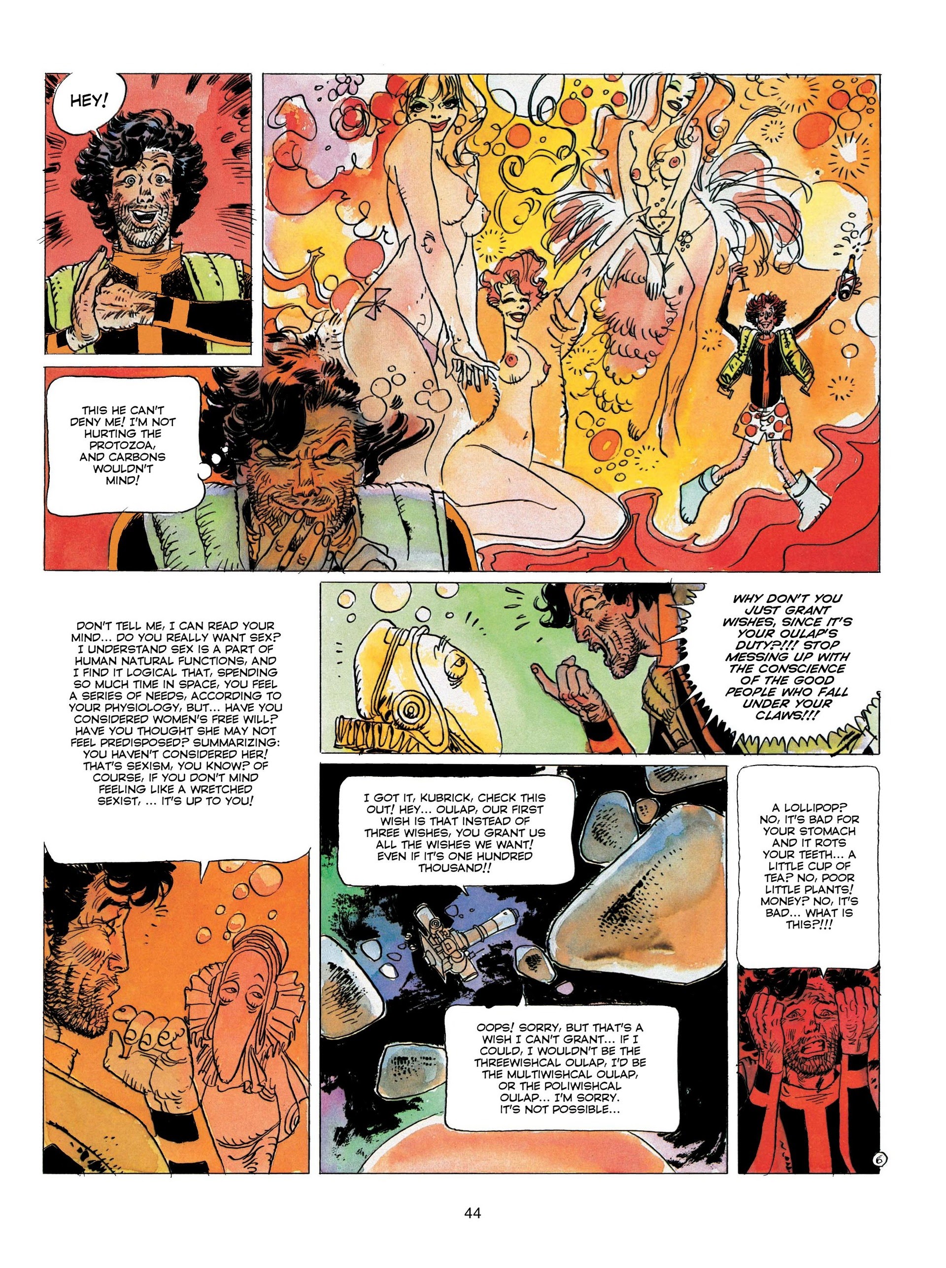 Read online Clarke and Kubrick comic -  Issue #1 - 45