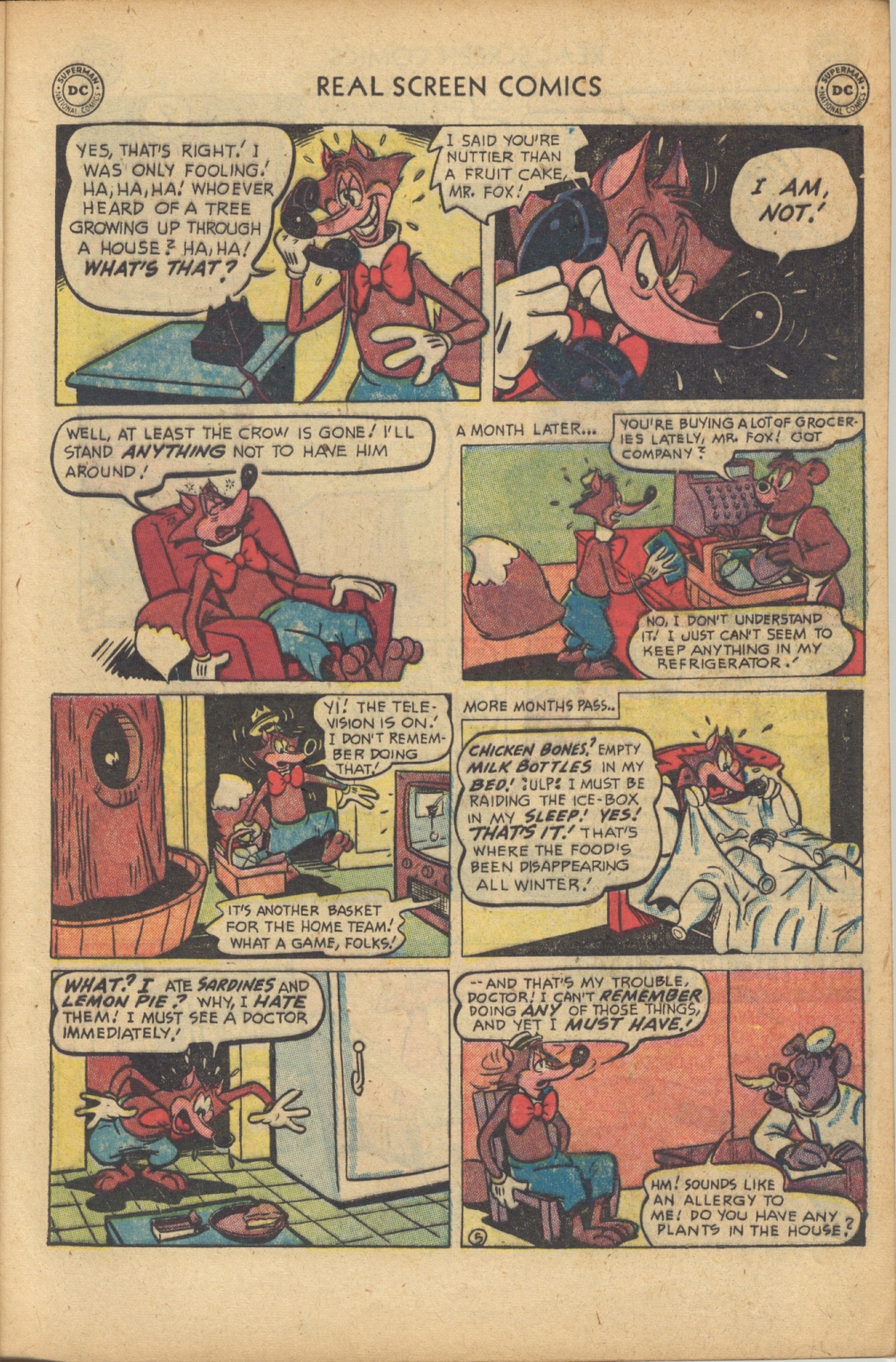 Read online Real Screen Comics comic -  Issue #46 - 7