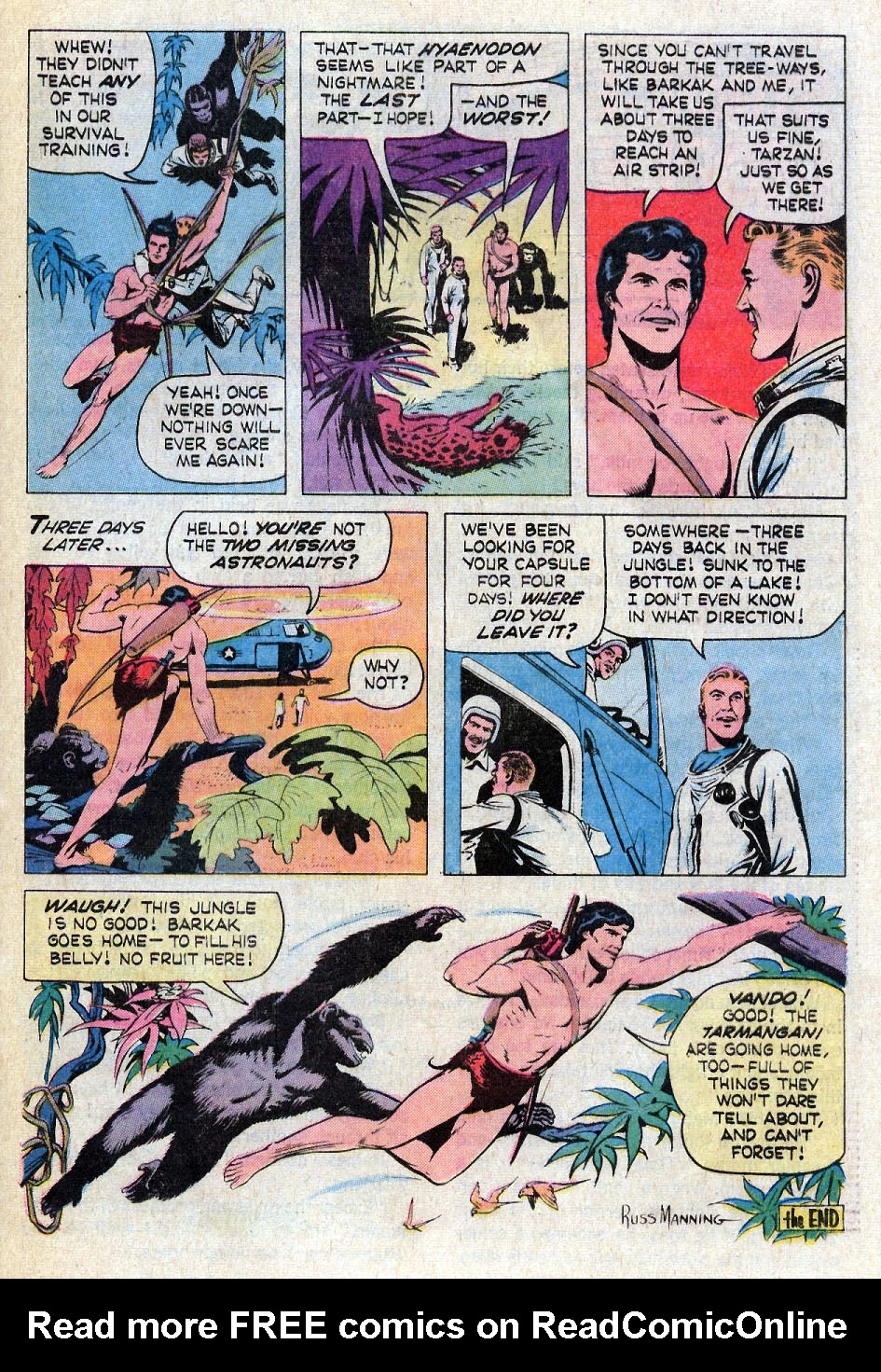 Read online Tarzan (1962) comic -  Issue #202 - 21