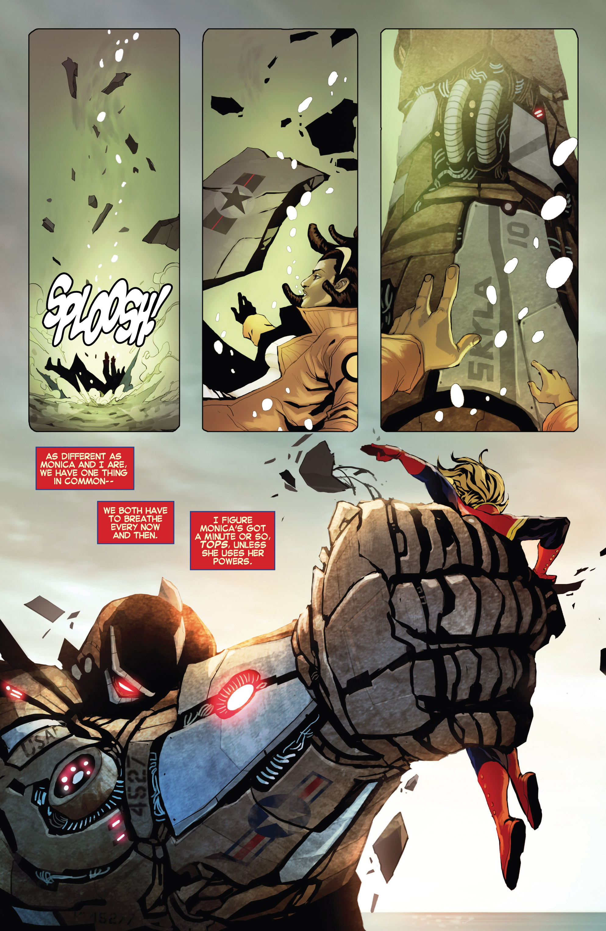 Read online Captain Marvel (2012) comic -  Issue #8 - 11