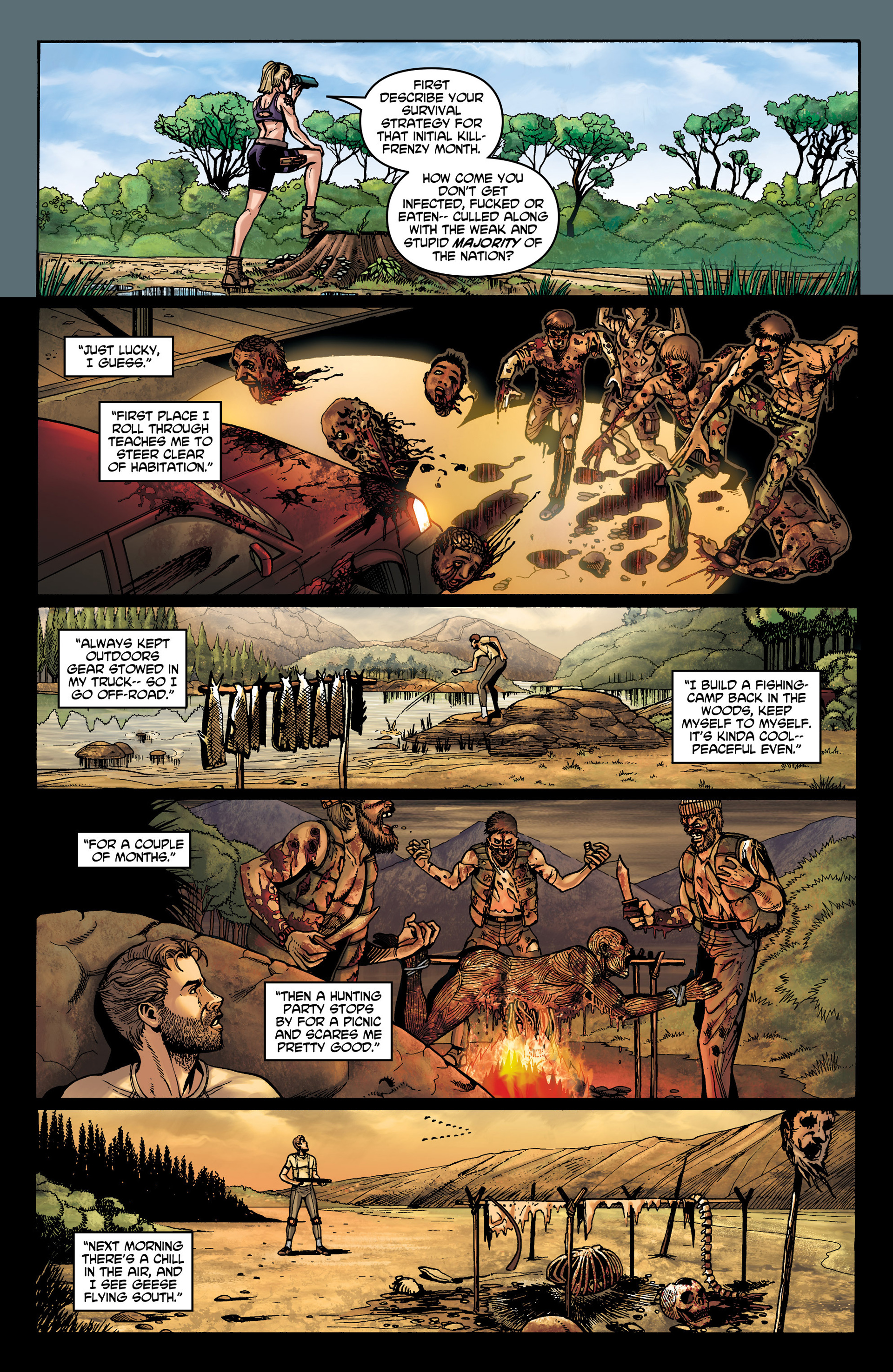 Read online Crossed: Badlands comic -  Issue #4 - 16