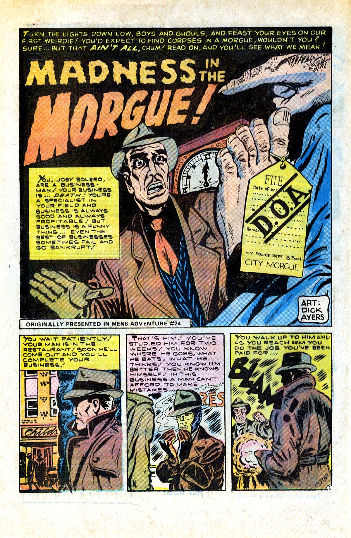 Read online Chamber of Chills (1972) comic -  Issue #20 - 24