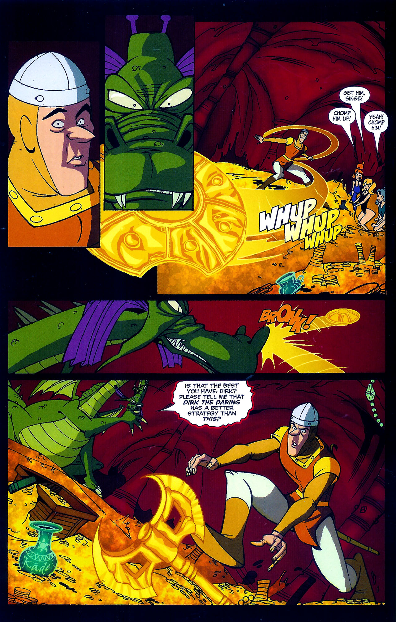 Read online Dragon's Lair comic -  Issue #4 - 14