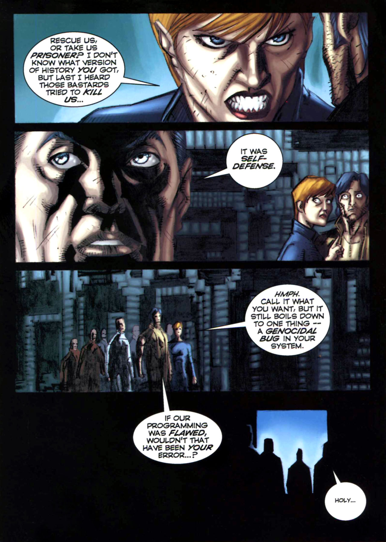 Read online Alien Vs. Predator: Civilized Beasts comic -  Issue # TPB - 76