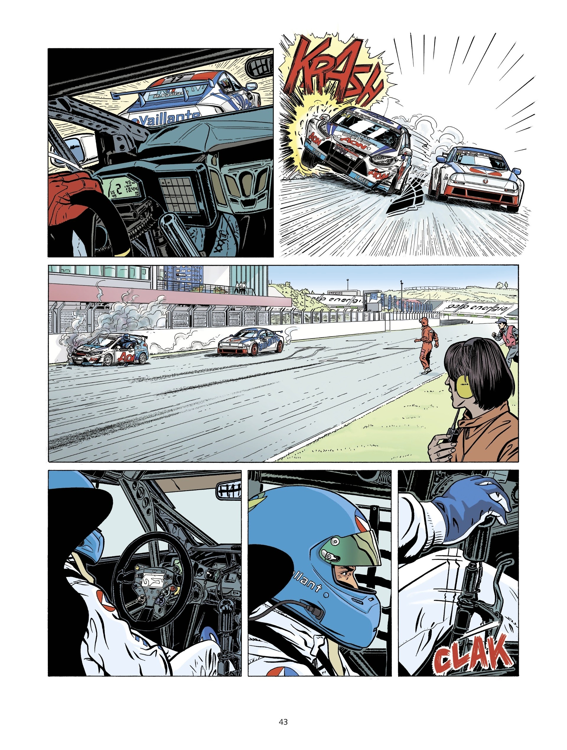Read online Michel Vaillant comic -  Issue #1 - 45