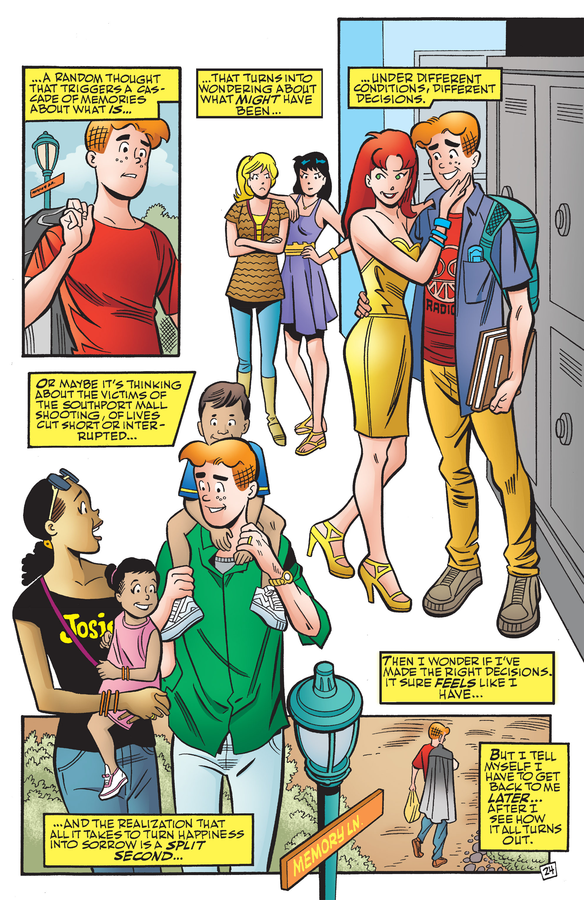 Read online The Death of Archie: A Life Celebrated comic -  Issue # TPB - 39