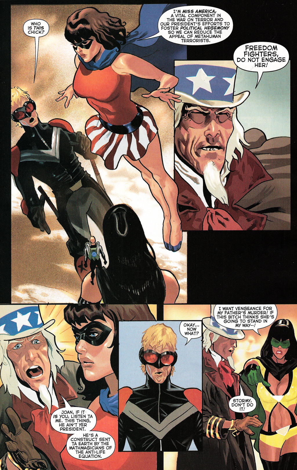 Read online Uncle Sam and the Freedom Fighters (2006) comic -  Issue #5 - 24