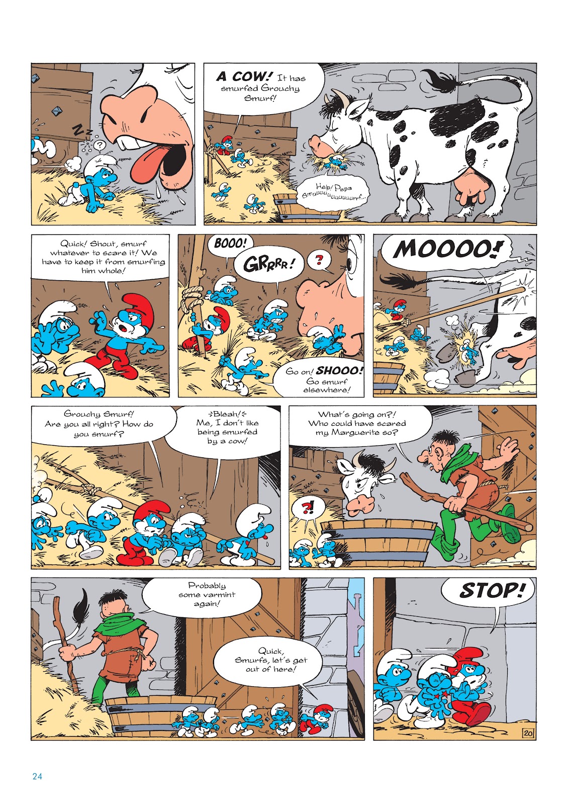 Read online The Smurfs comic -  Issue #19 - 24