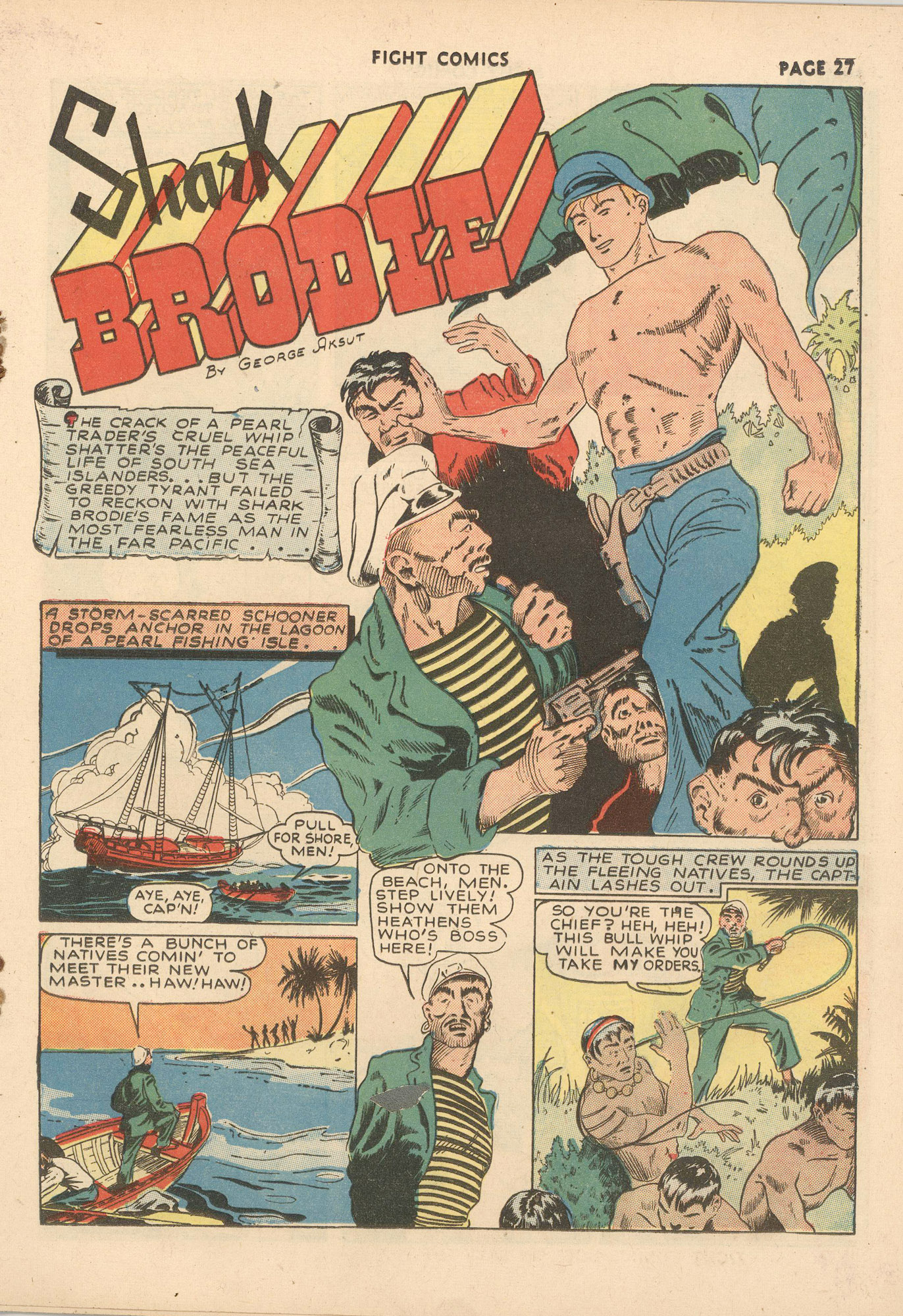 Read online Fight Comics comic -  Issue #16 - 30