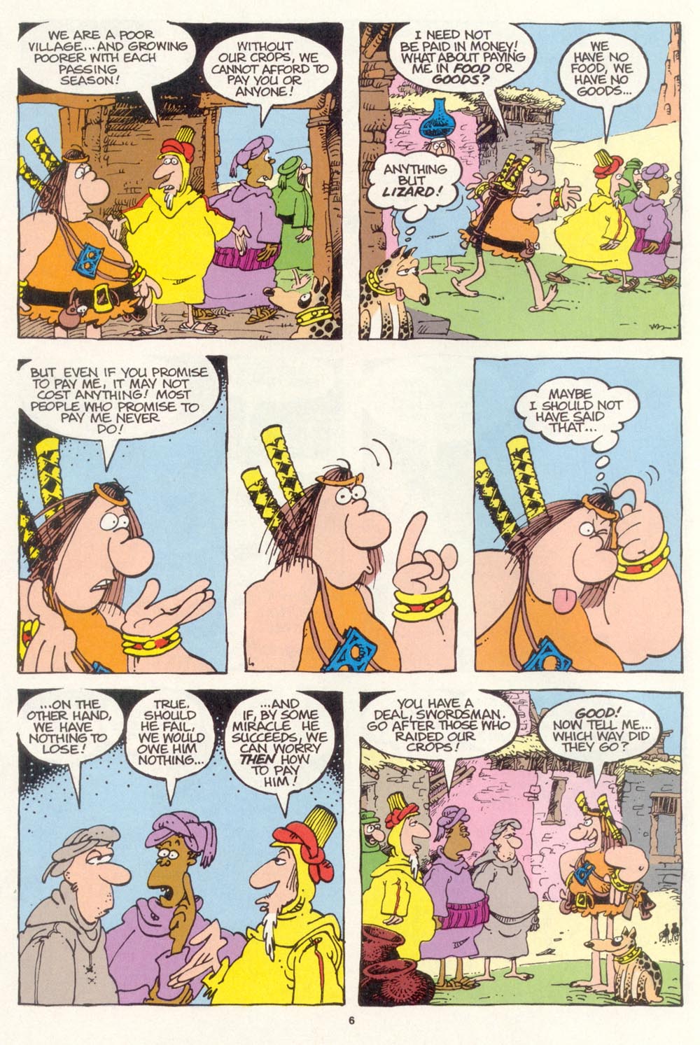 Read online Sergio Aragonés Groo the Wanderer comic -  Issue #114 - 8