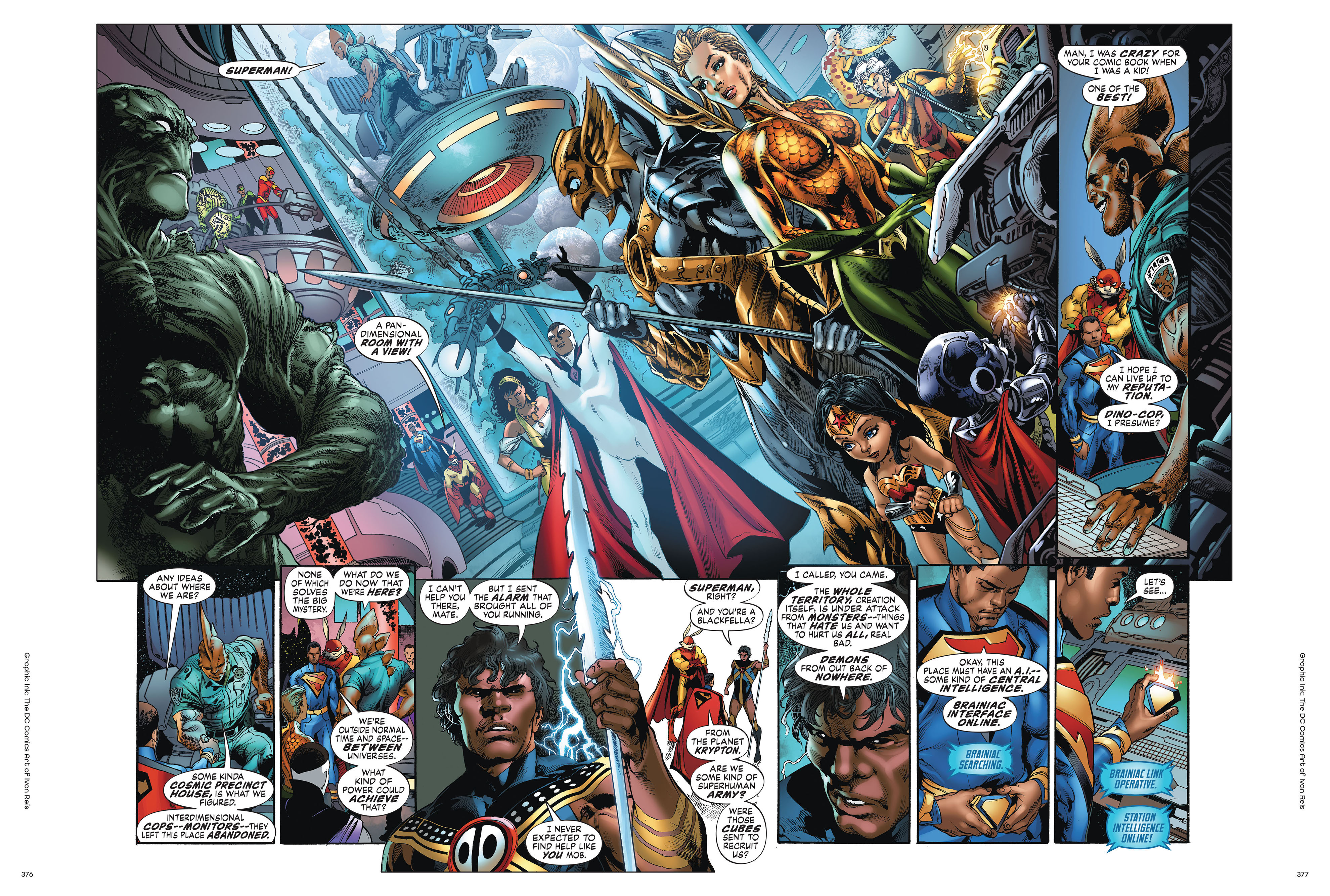 Read online Graphic Ink: The DC Comics Art of Ivan Reis comic -  Issue # TPB (Part 4) - 63