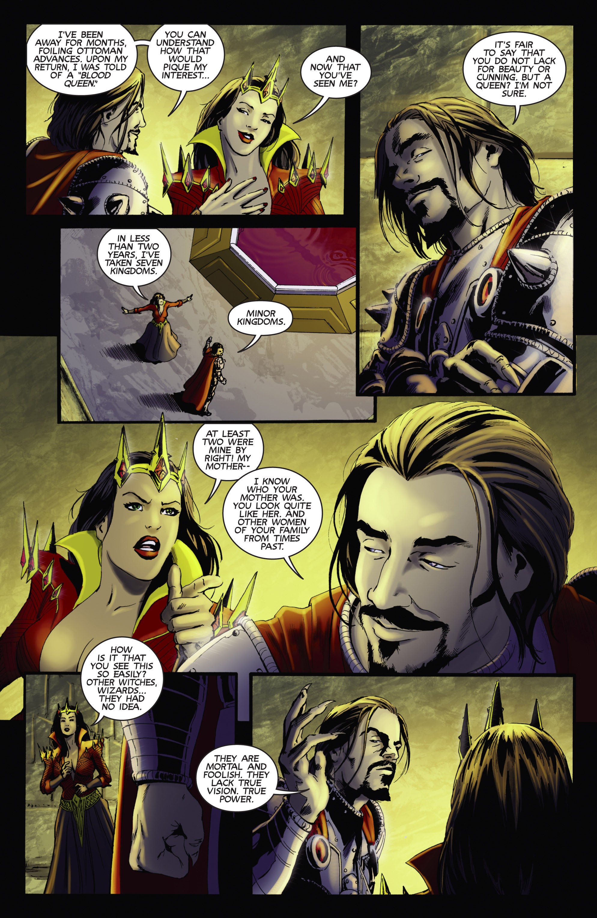 Read online Blood Queen Vs. Dracula comic -  Issue #2 - 8