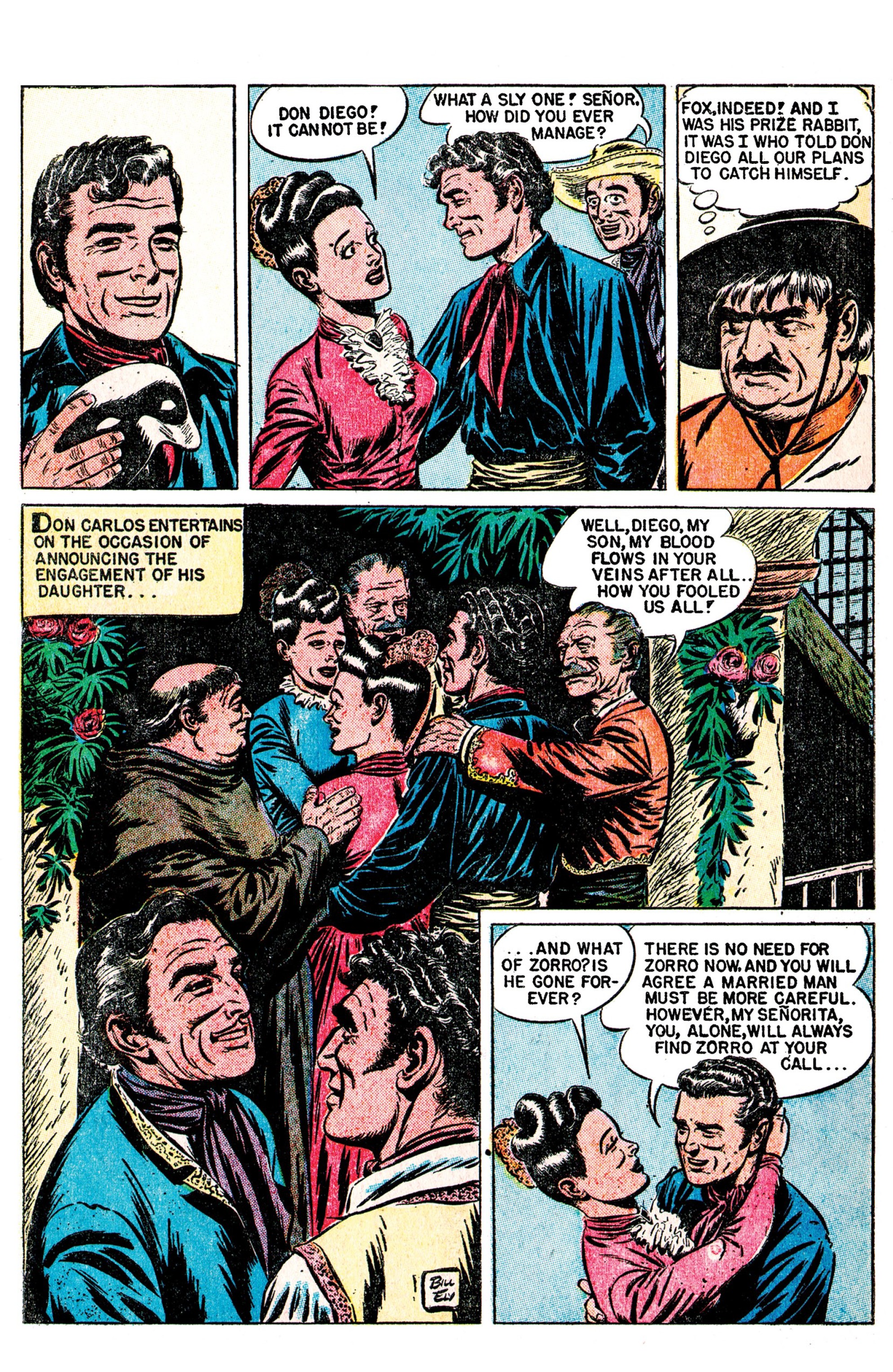 Read online AM Archives: The Mark of Zorro #1 1949 Dell Edition comic -  Issue #1 1949 Dell Edition Full - 34