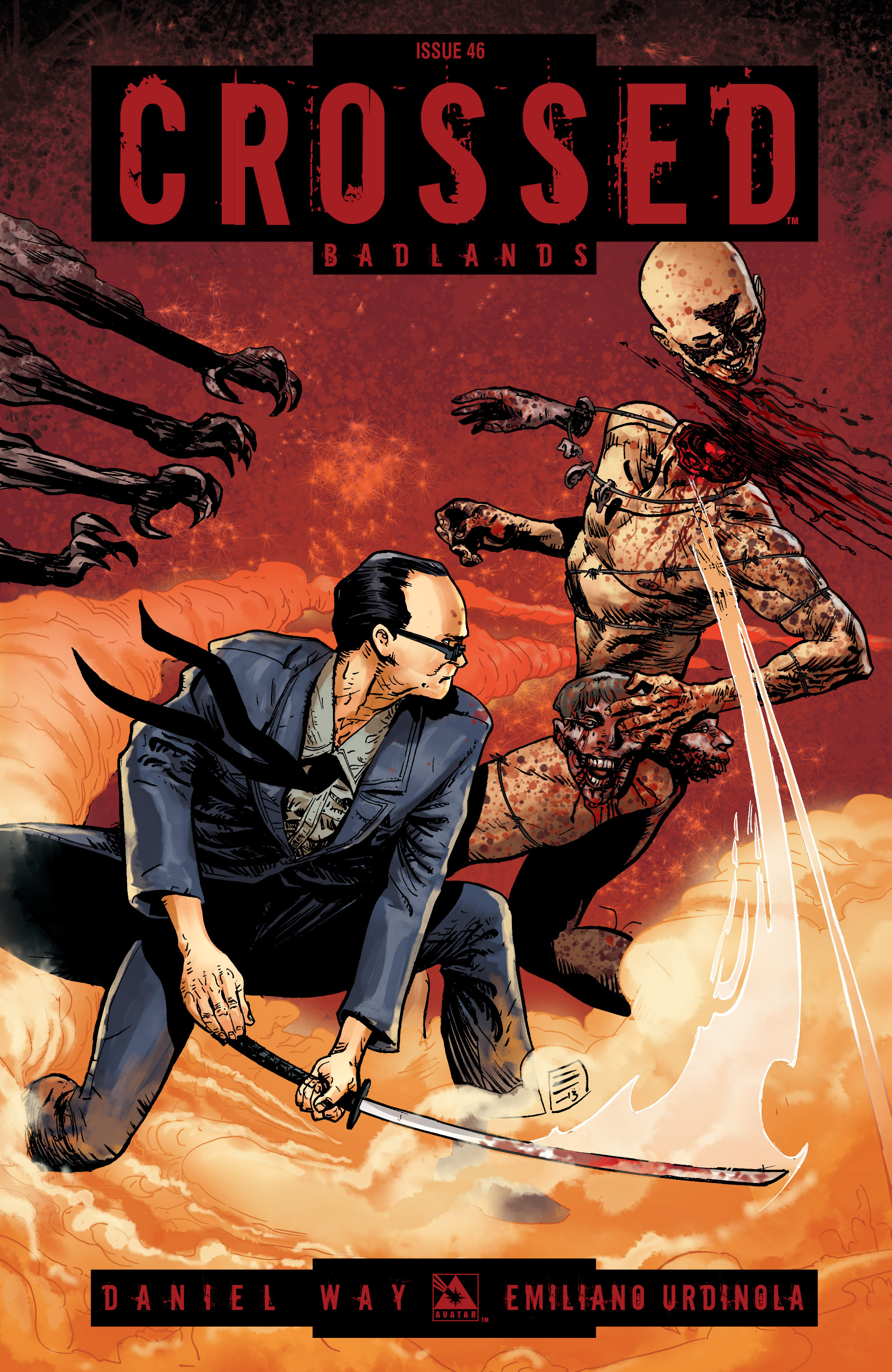 Read online Crossed: Badlands comic -  Issue #46 - 1