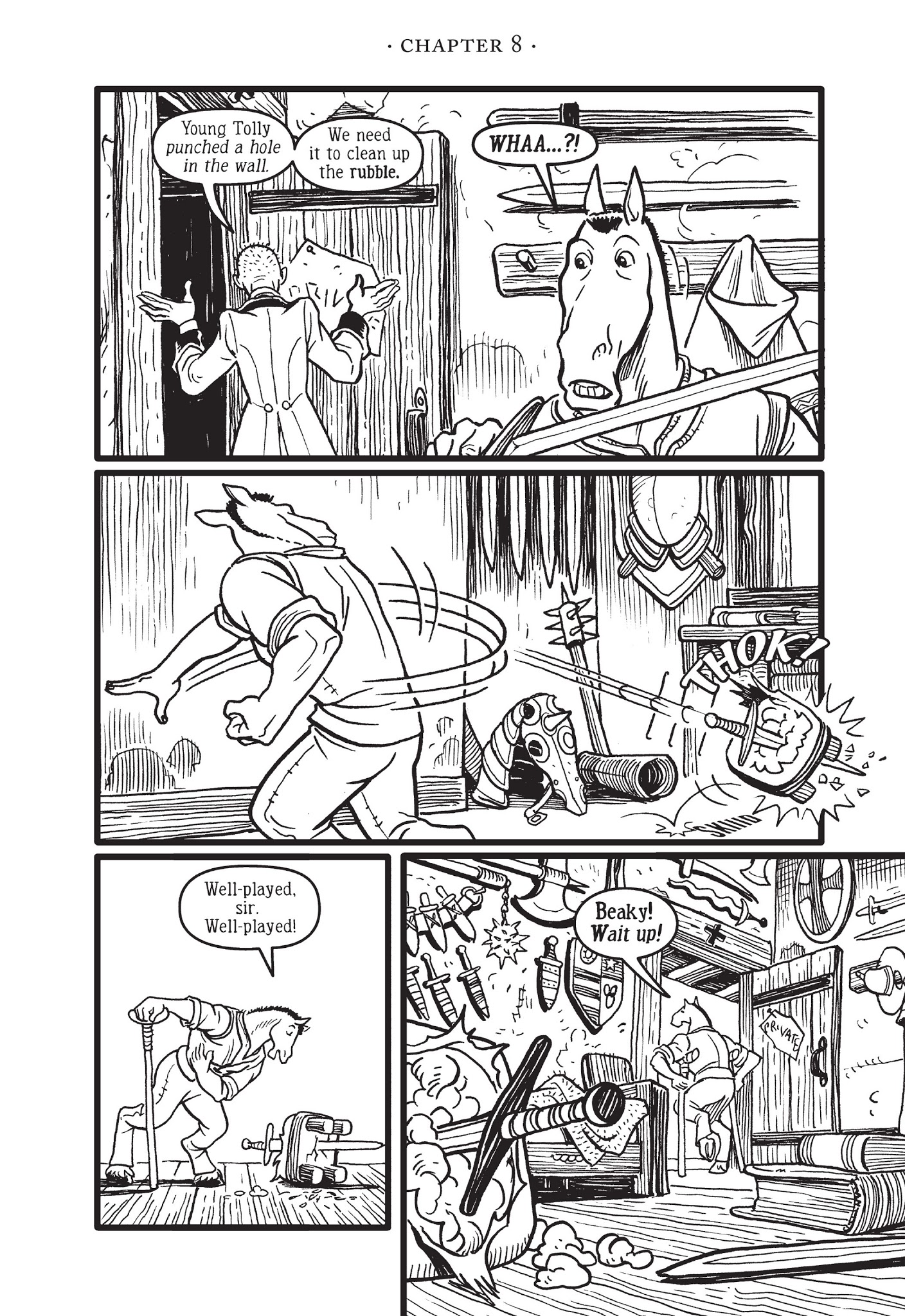 Read online Castle Waiting comic -  Issue # TPB 2 - 182