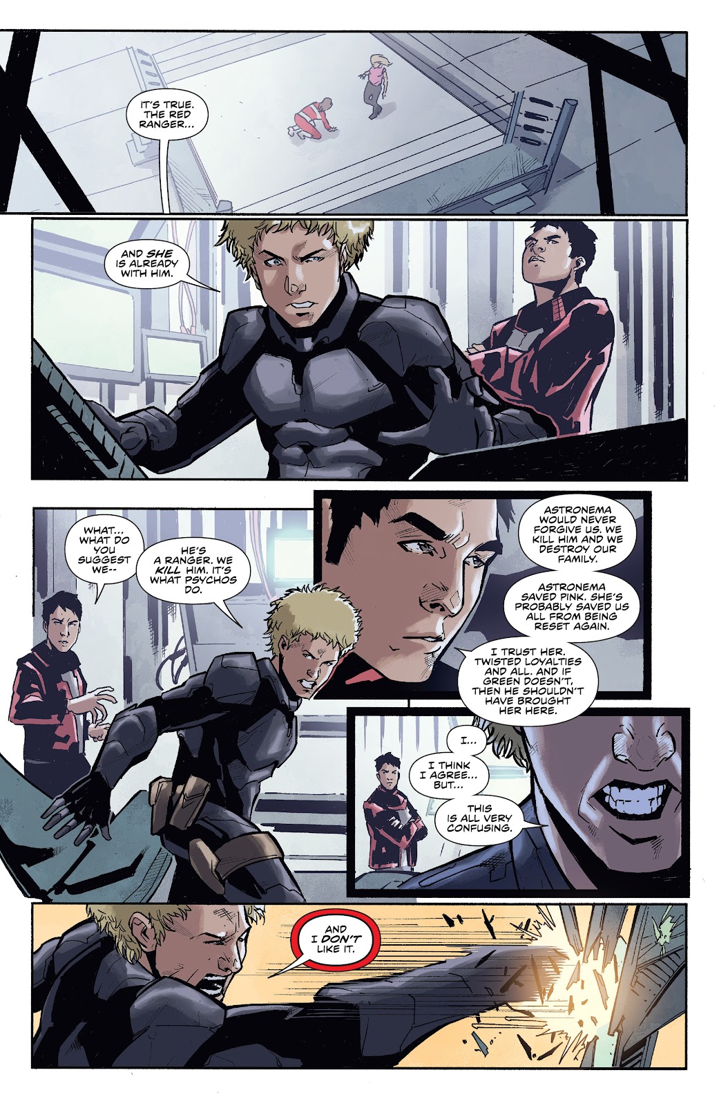 Saban's Power Rangers: The Psycho Path issue TPB - Page 58