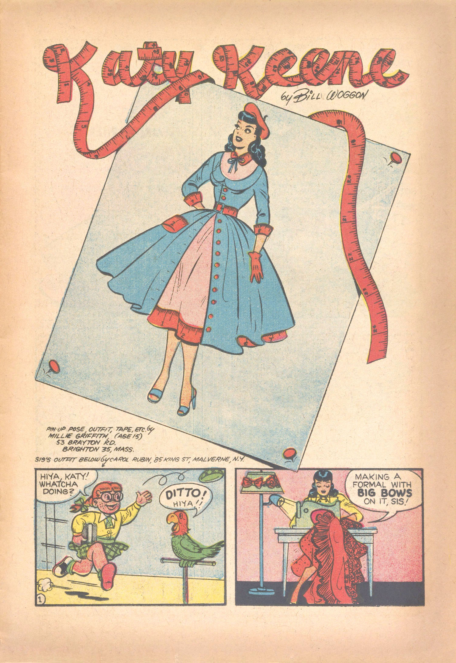 Read online Katy Keene (1949) comic -  Issue #25 - 15