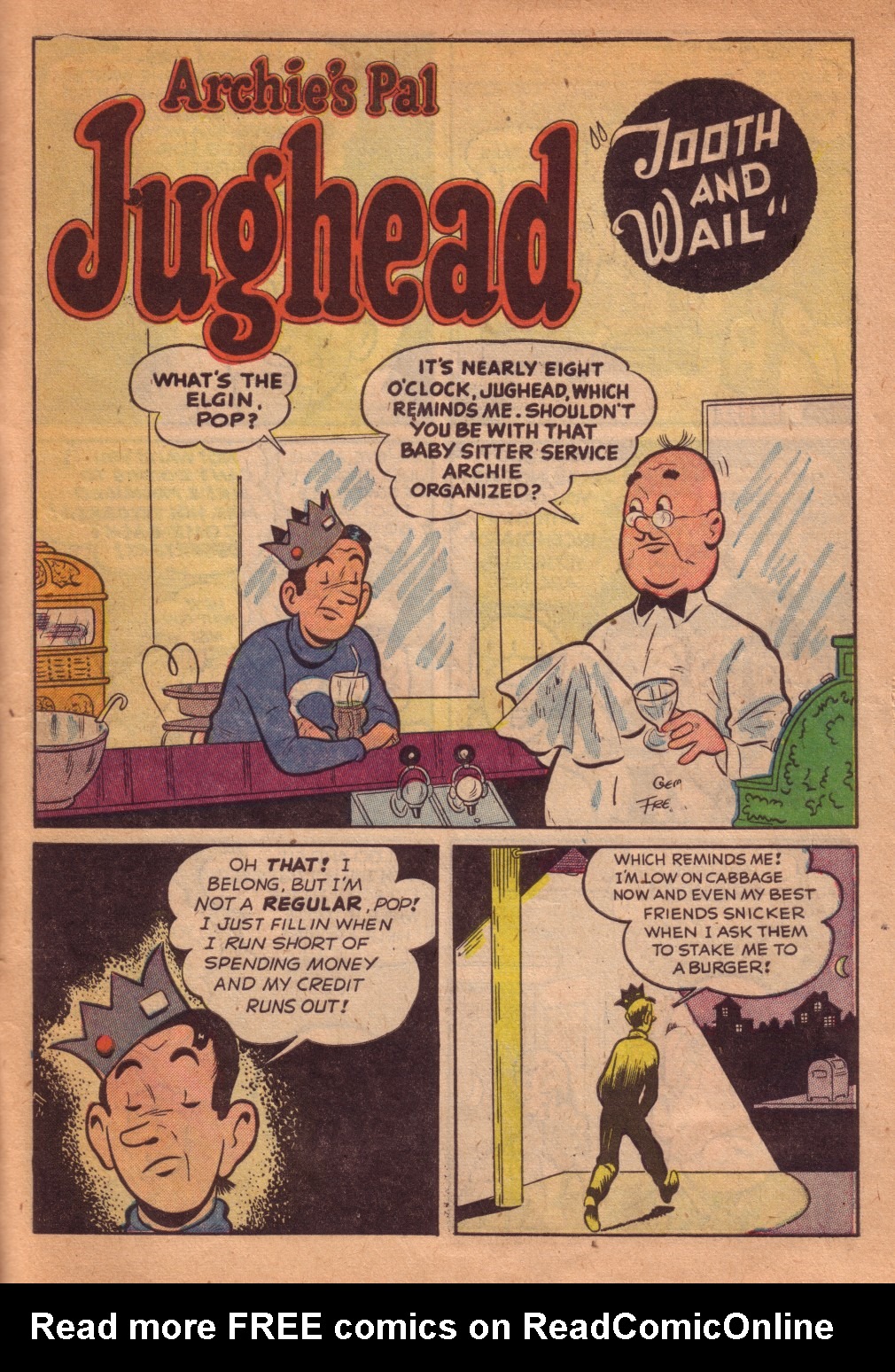 Read online Archie's Pal Jughead comic -  Issue #8 - 27