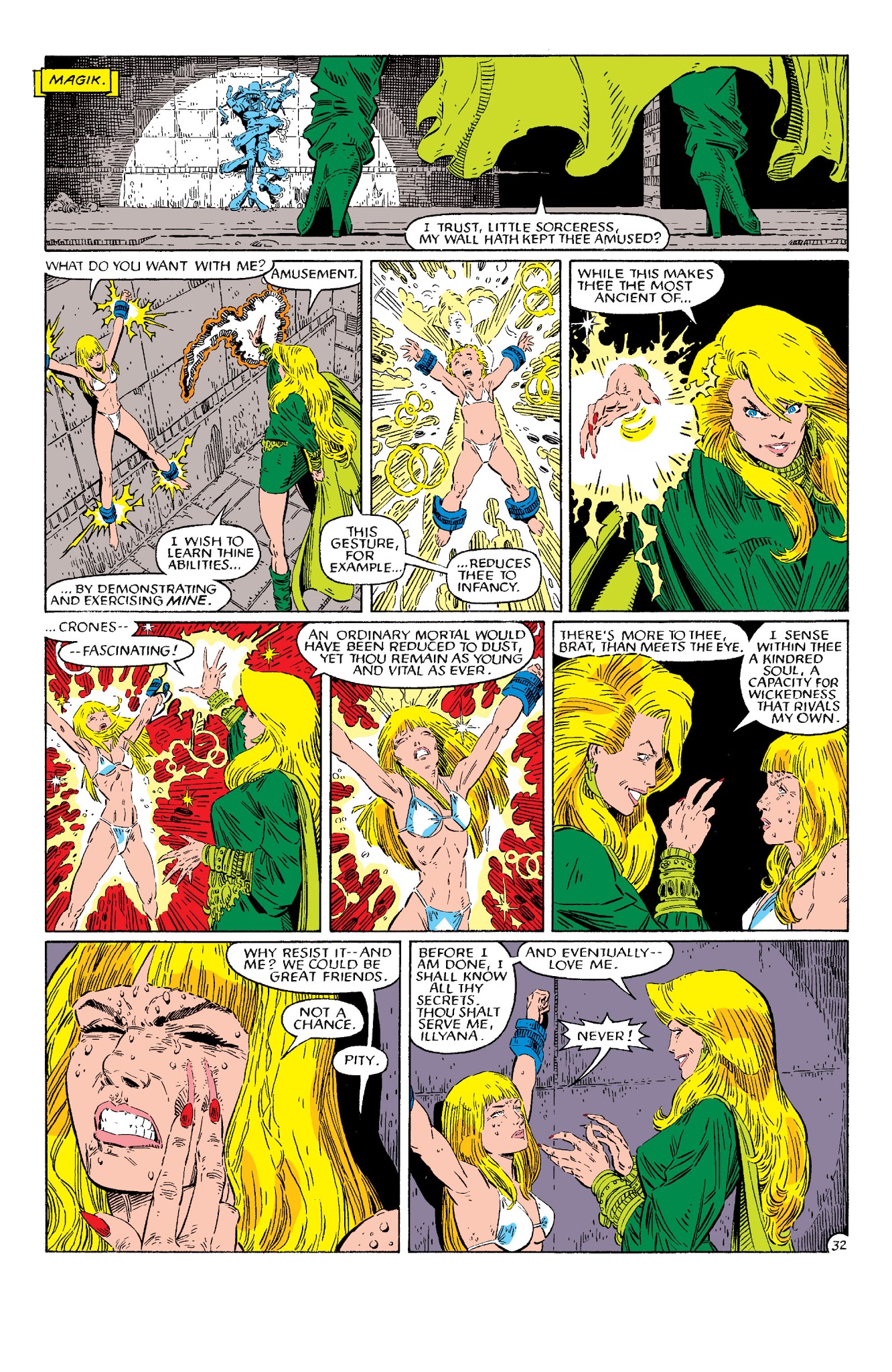 Read online New Mutants Classic comic -  Issue # TPB 5 - 37