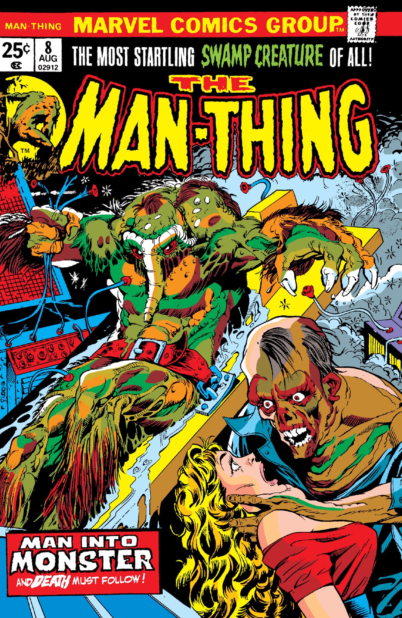 Read online Man-Thing by Steve Gerber: The Complete Collection comic -  Issue # TPB 1 (Part 5) - 2