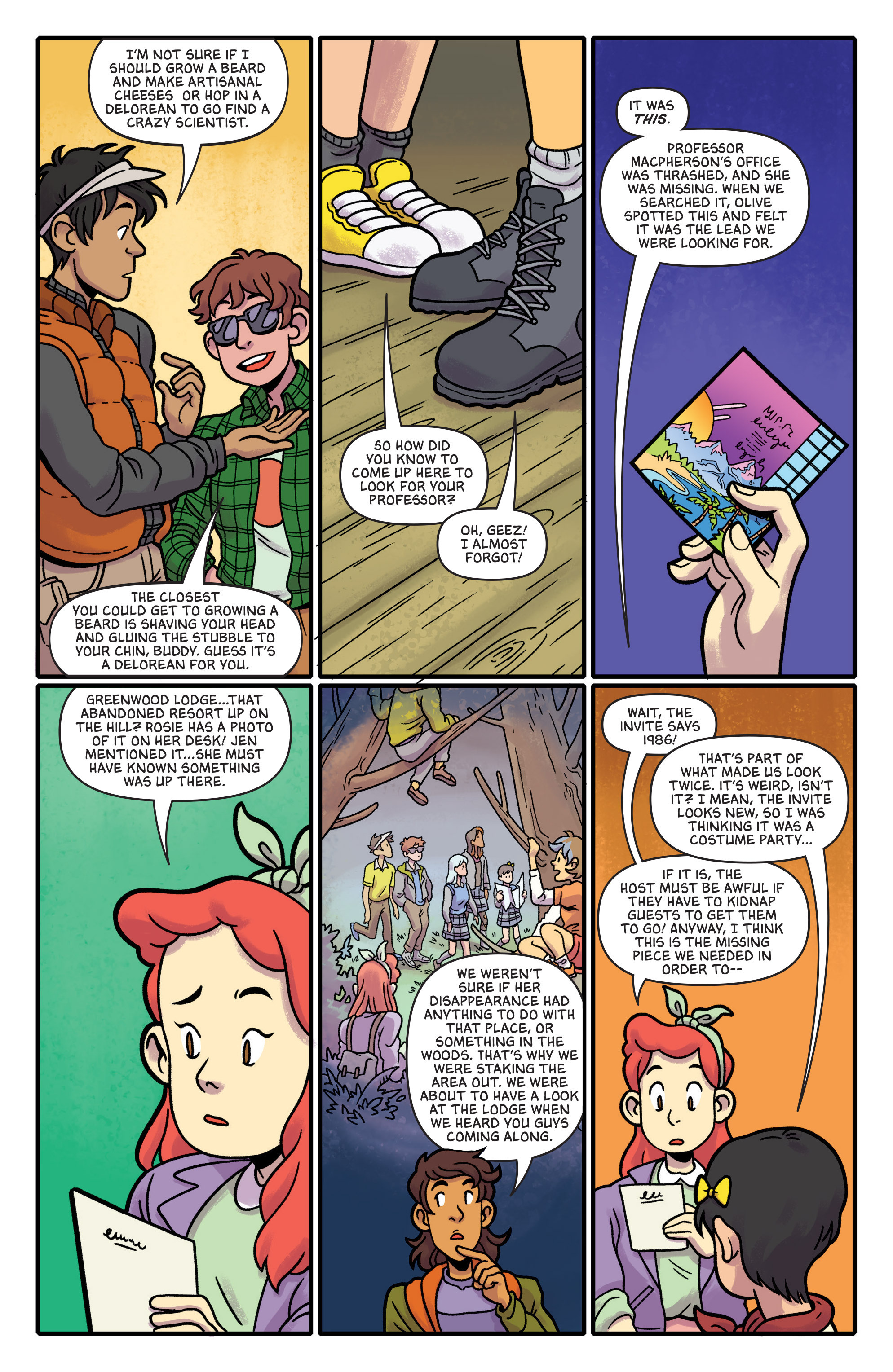 Read online Lumberjanes/Gotham Academy comic -  Issue #2 - 9