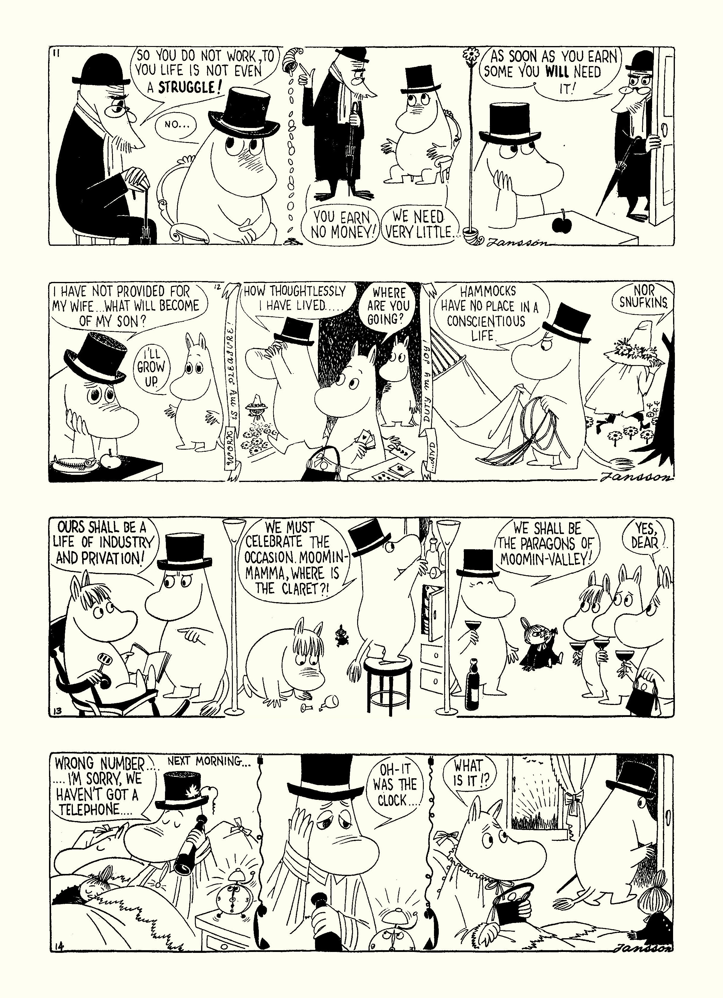 Read online Moomin: The Complete Tove Jansson Comic Strip comic -  Issue # TPB 4 - 40