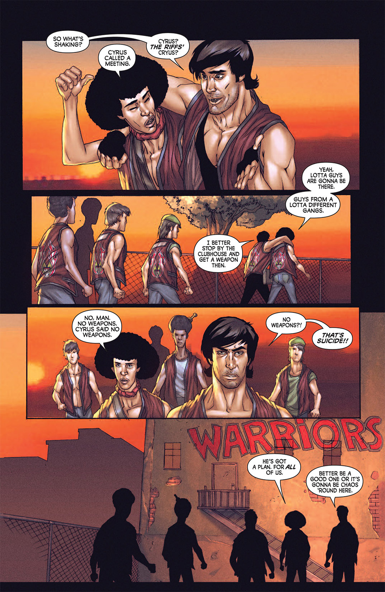 Read online The Warriors: Official Movie Adaptation comic -  Issue # TPB - 11
