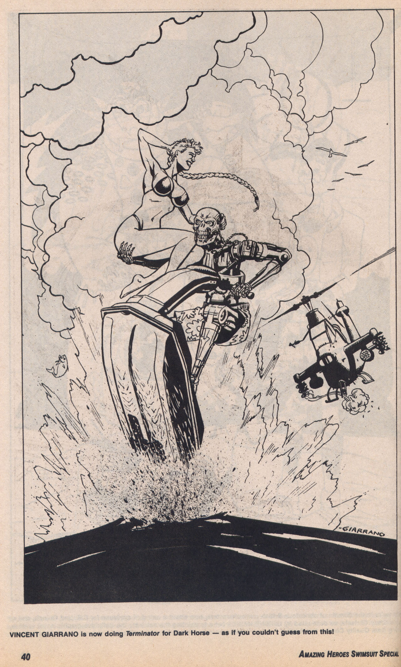 Read online Amazing Heroes Swimsuit Special comic -  Issue # TPB 2 - 40