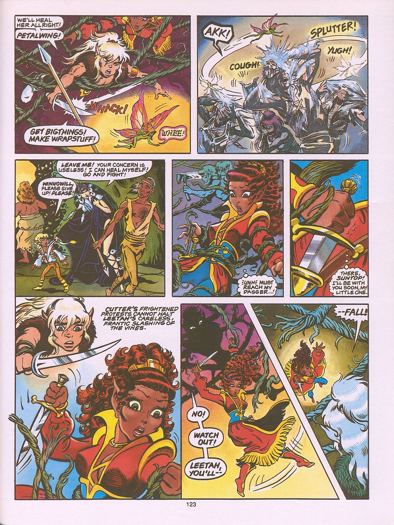 Read online ElfQuest (Starblaze Edition) comic -  Issue # TPB 3 - 128