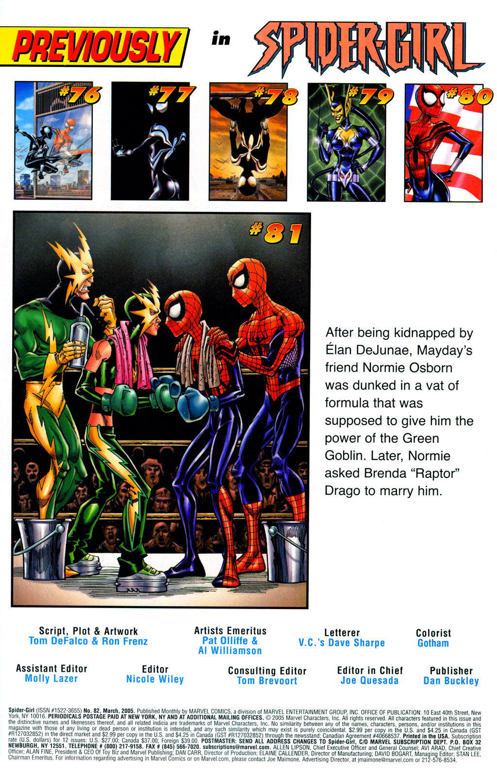 Read online Spider-Girl (1998) comic -  Issue #82 - 2