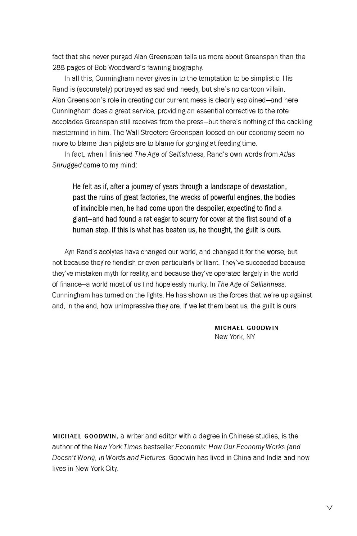Read online The Age of Selfishness: Ayn Rand, Morality, and the Financial Crisis comic -  Issue # TPB (Part 1) - 8